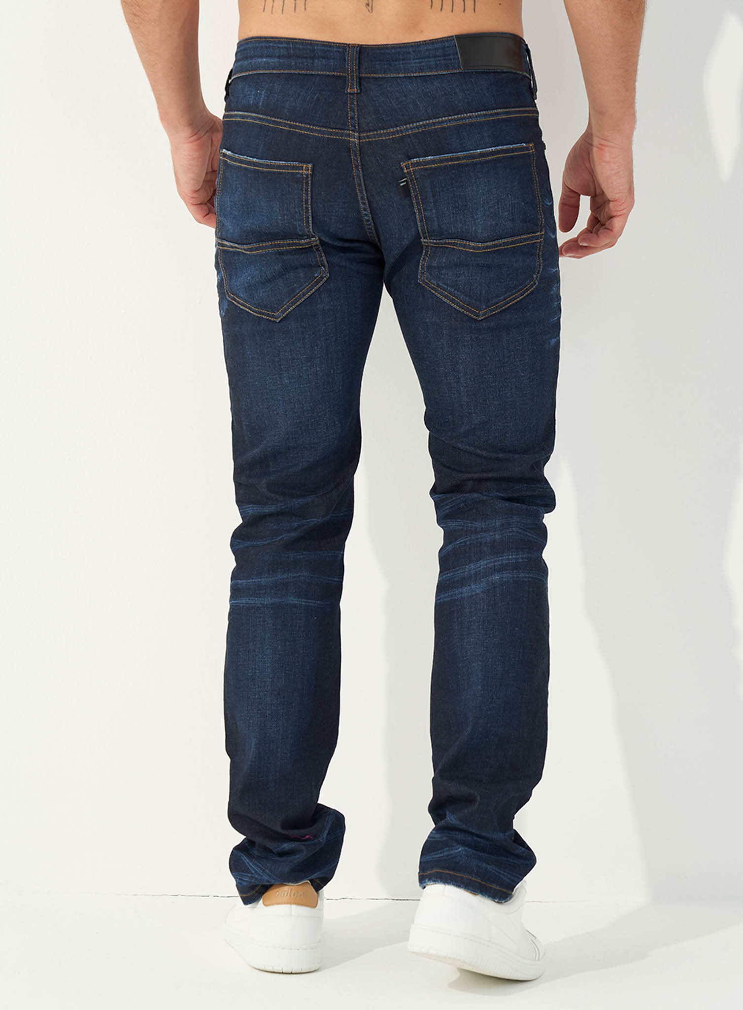 CALÇA JEANS ALEX SLIM 38 INDIGO