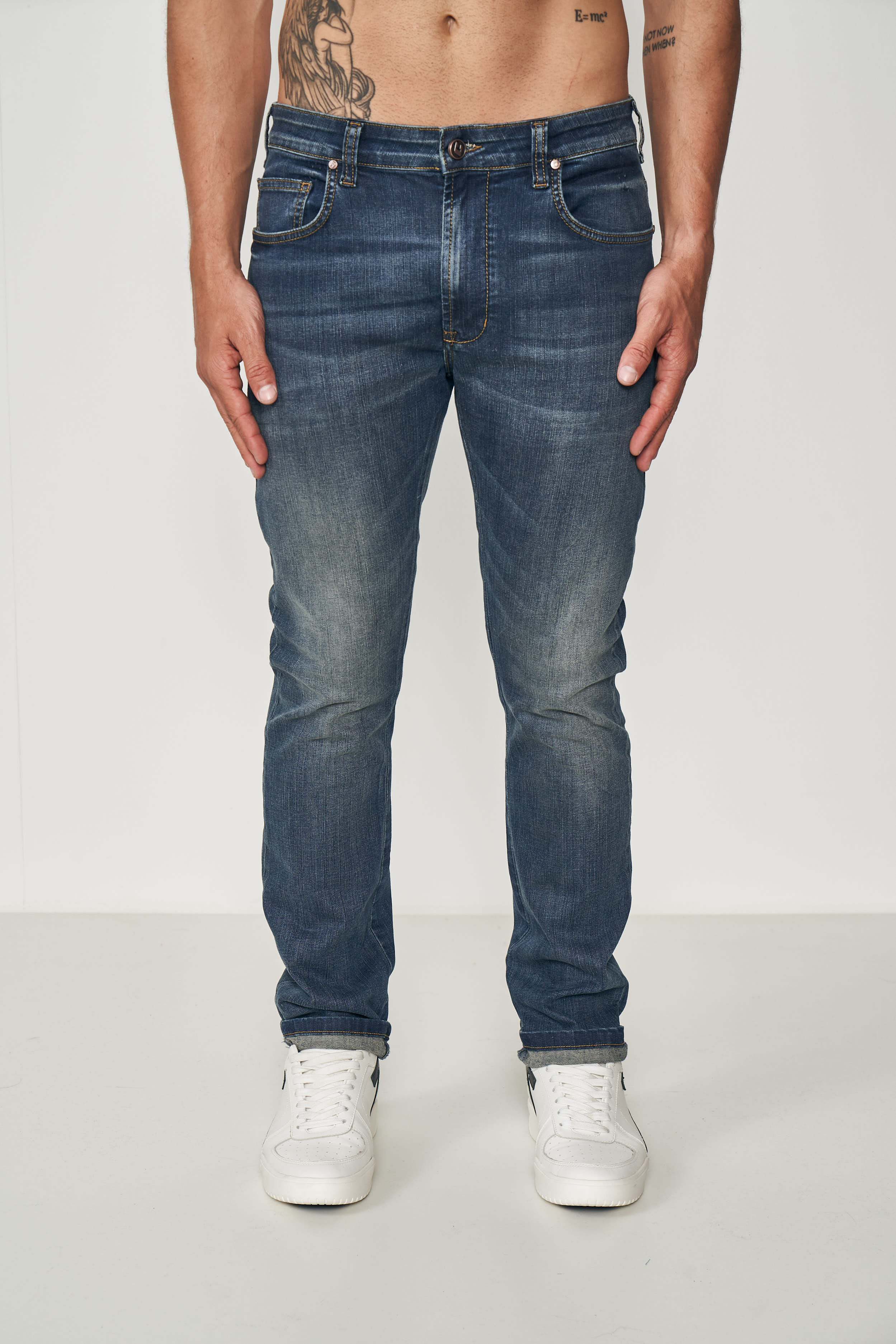 CALÇA JEANS AMSTERDAN 42 INDIGO