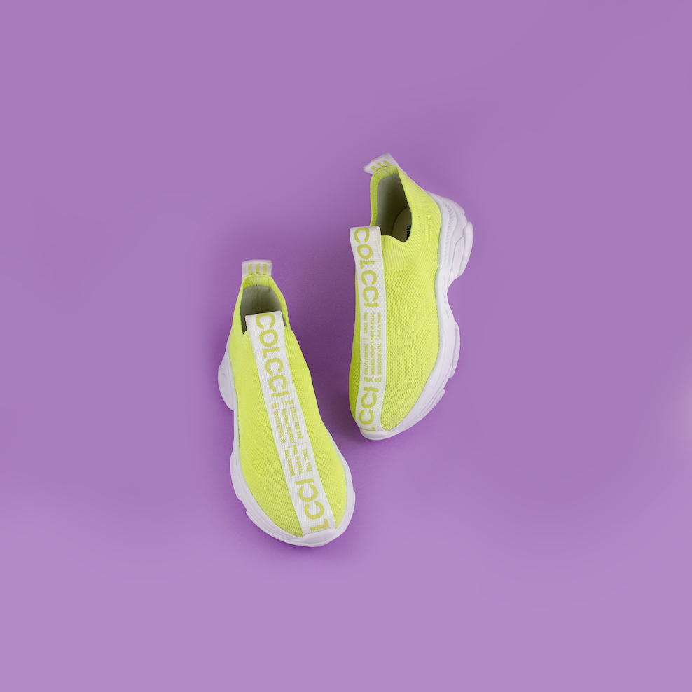 TÊNIS FEMININO COLCCI LIVIA 34 AMARELO ATALAIA