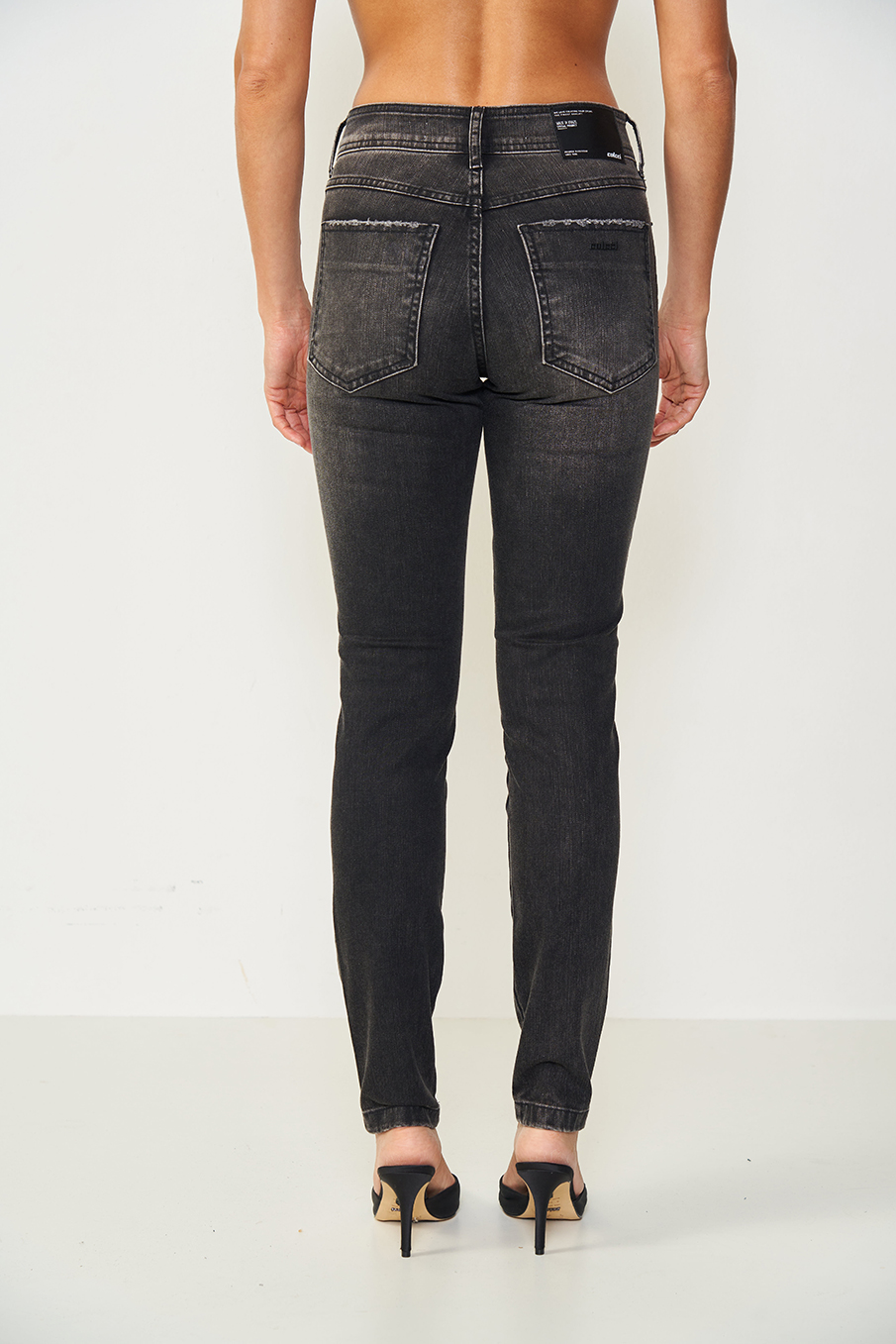 CALÇA JEANS BIA 36 IND.PRETO