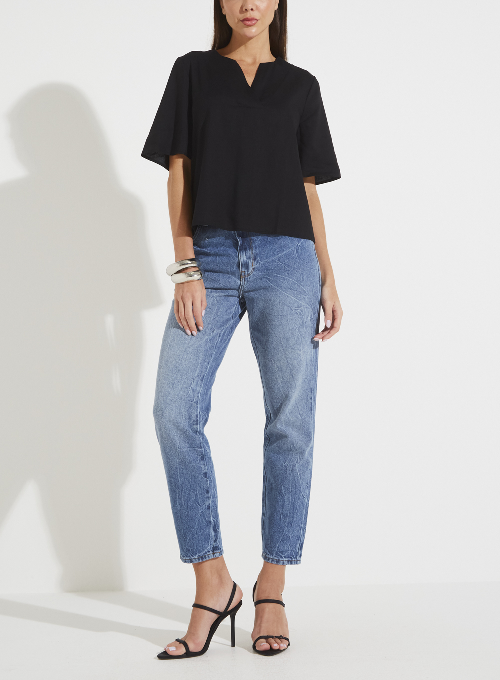 BLUSA LINHO M BEGE ITALIAN
