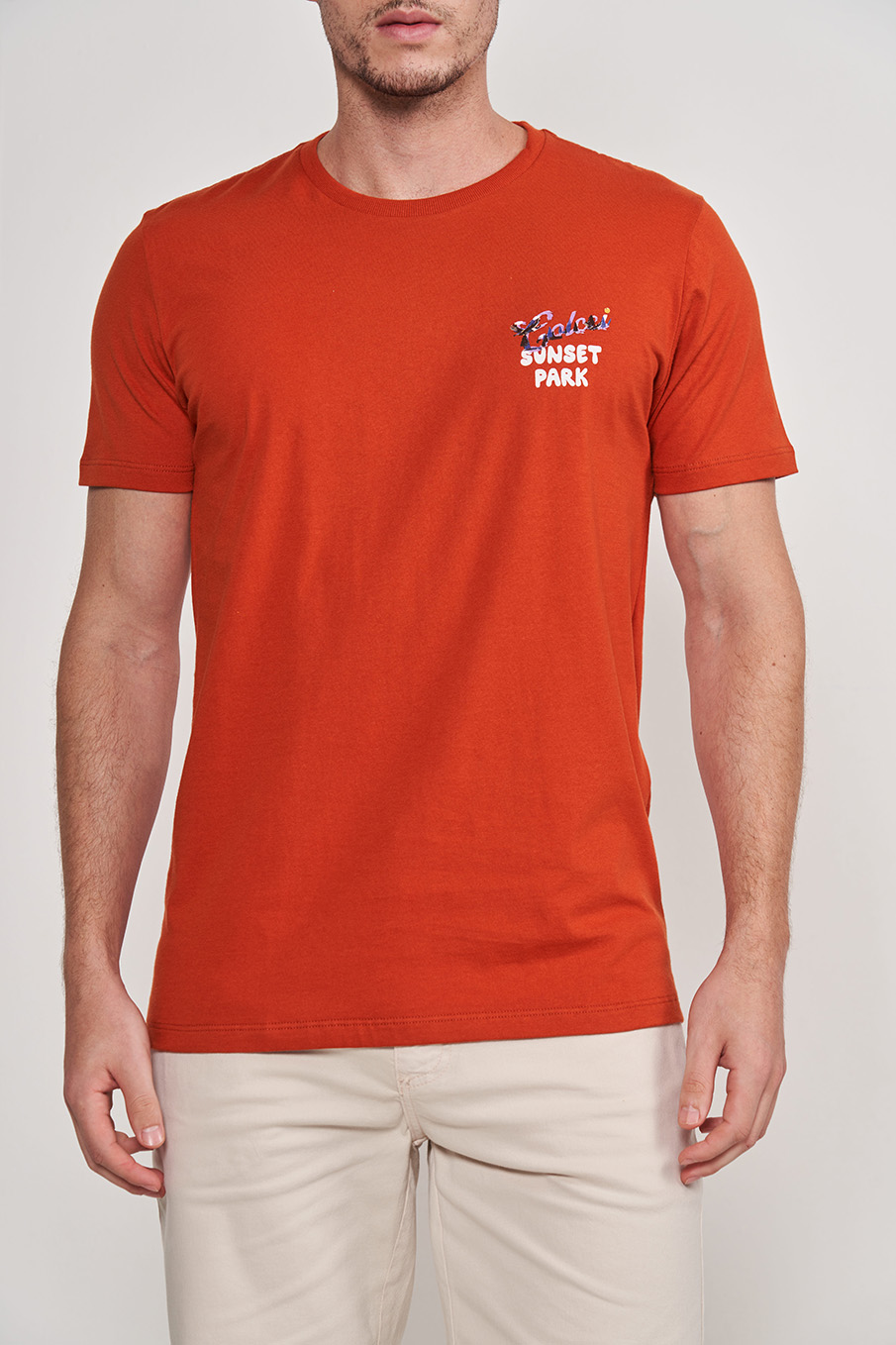 CAMISETA ESTAMPADA G LARANJA GINGER