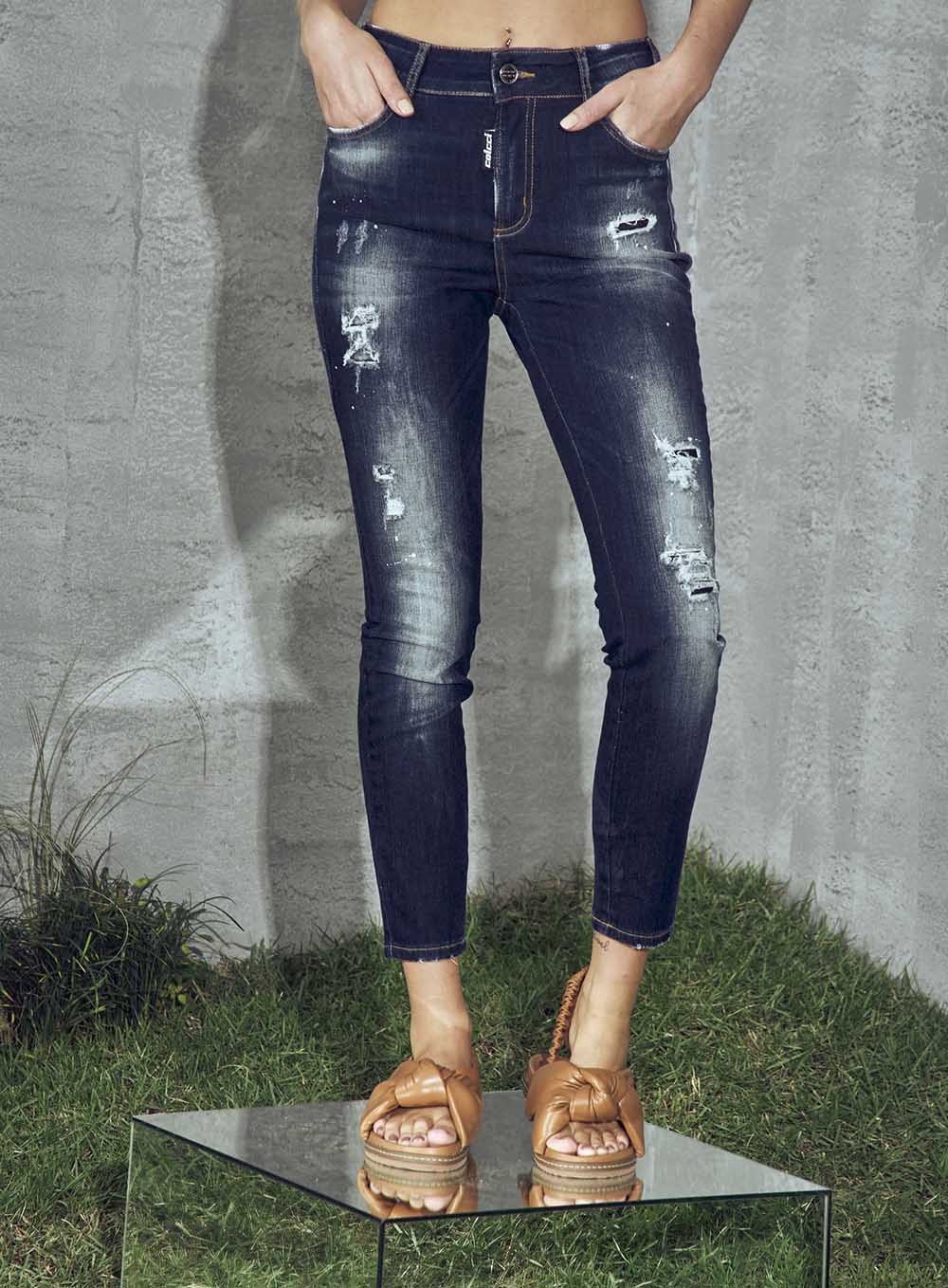 CALÇA JEANS BIA 34 INDIGO