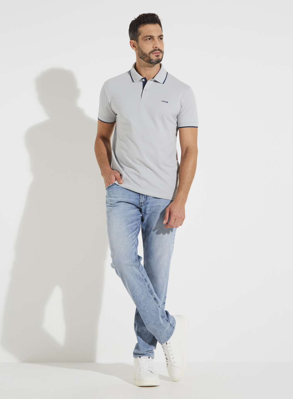 CALÇA  JEANS PAUL SLIM 42 INDIGO