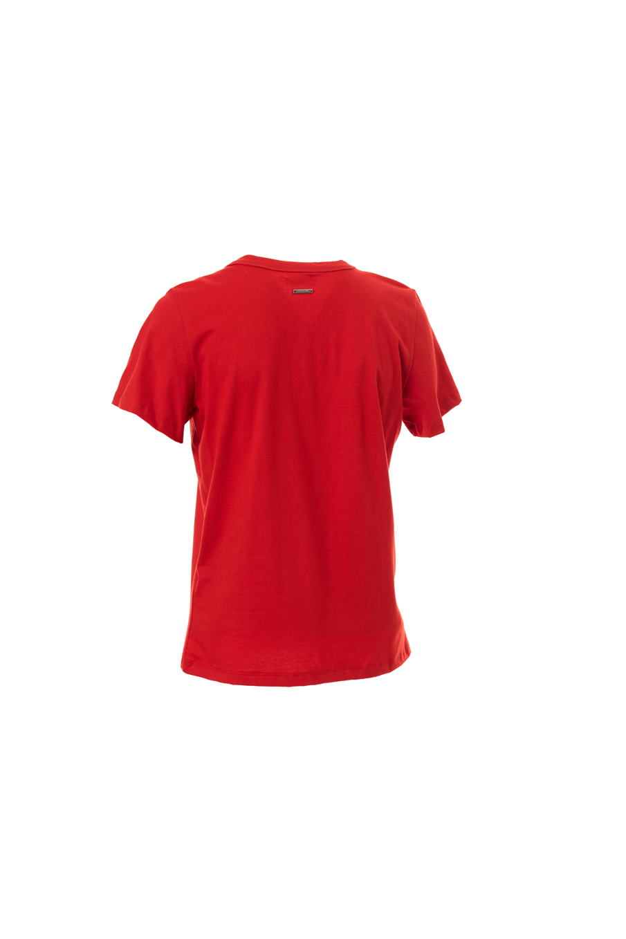 CAMISETA ESTAMPADA COM APLICAÇÃO M PRETO