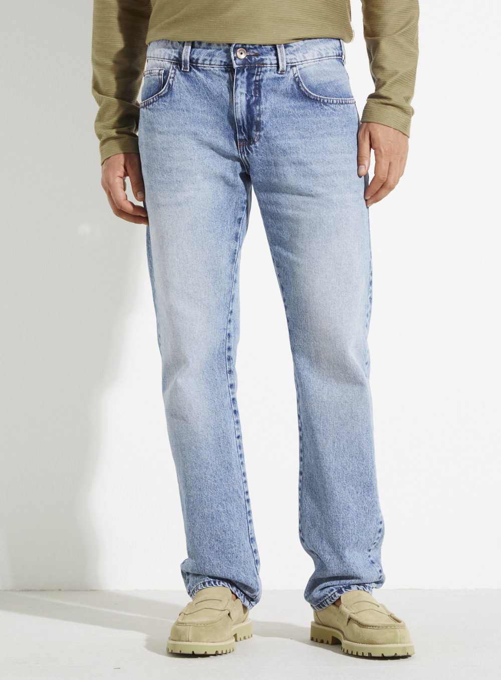 CALÇA JEANS PAUL REGULAR 42 INDIGO