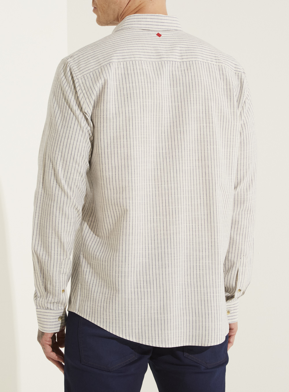 CAMISA LINHO LISTRADA RELAX M LISTRADO