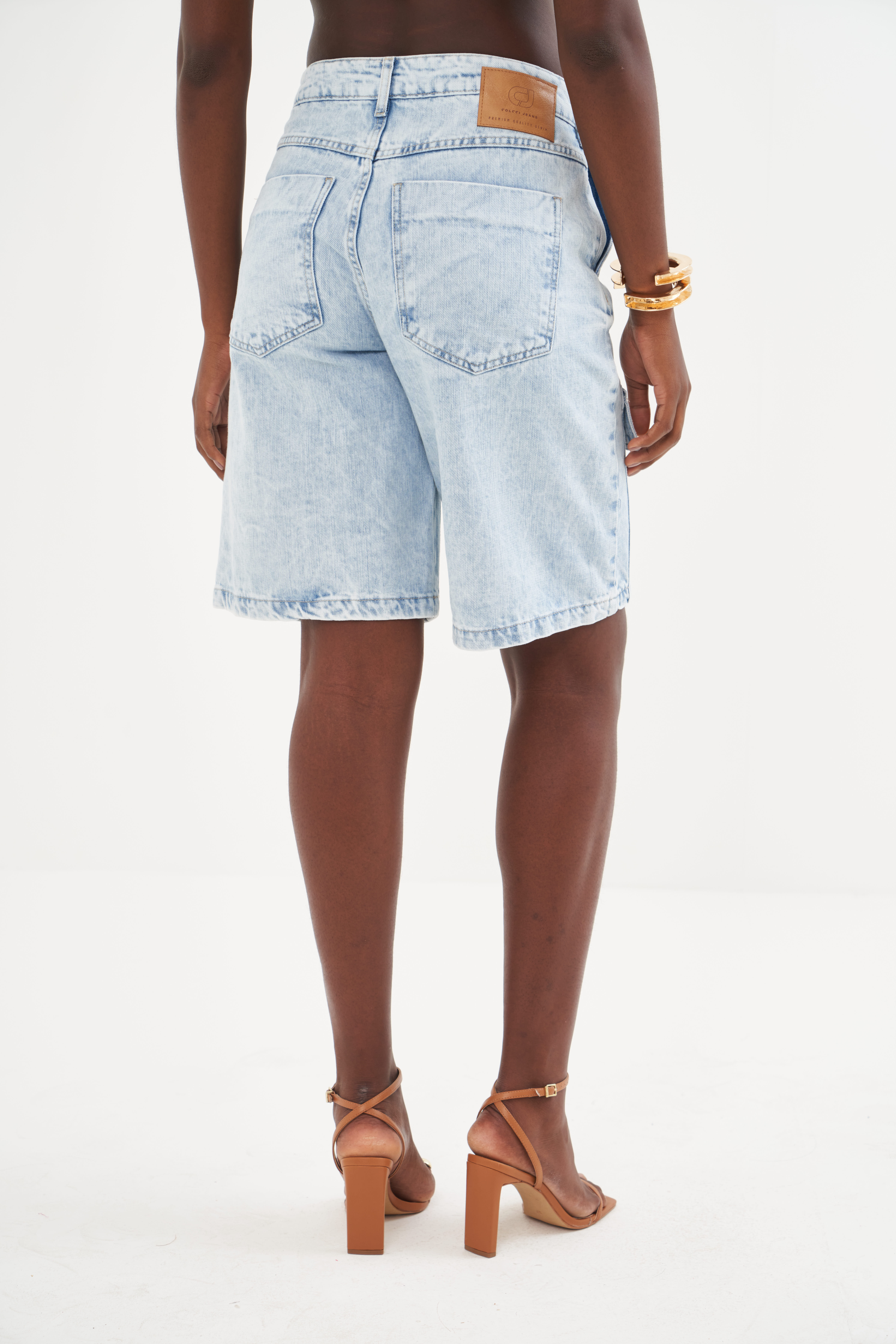 BERMUDA JEANS CANCUN 34 INDIGO