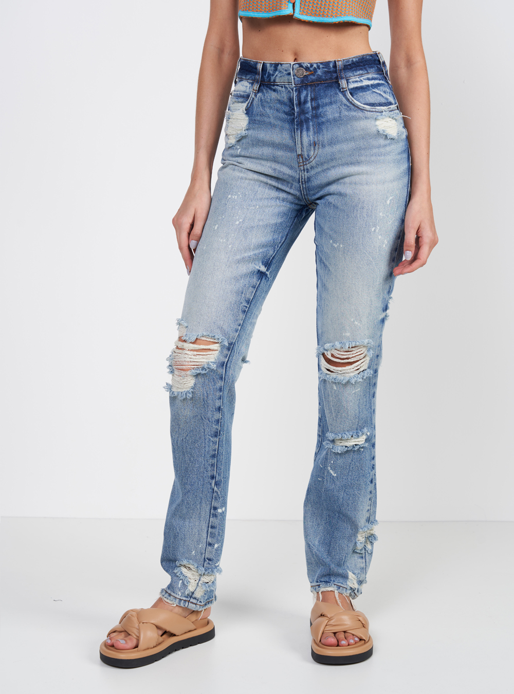CALÇA JEANS KENDALL 44 INDIGO