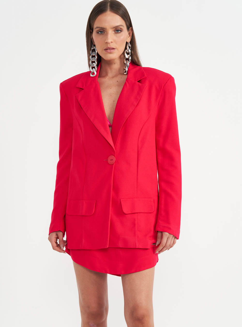 BLAZER COLCCI PP VERMELHO FOLIE