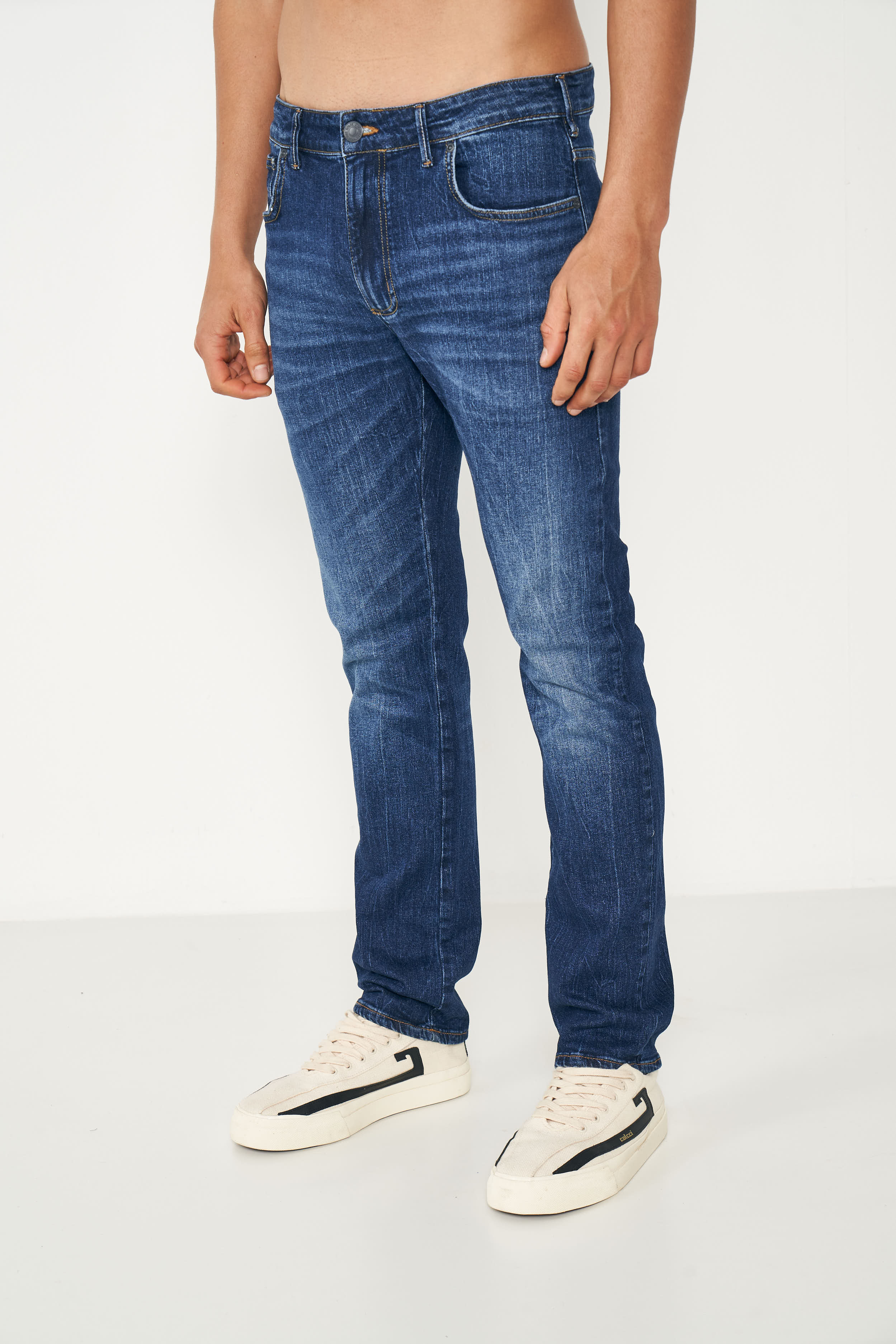 CALÇA JEANS AMSTERDAM 42 INDIGO
