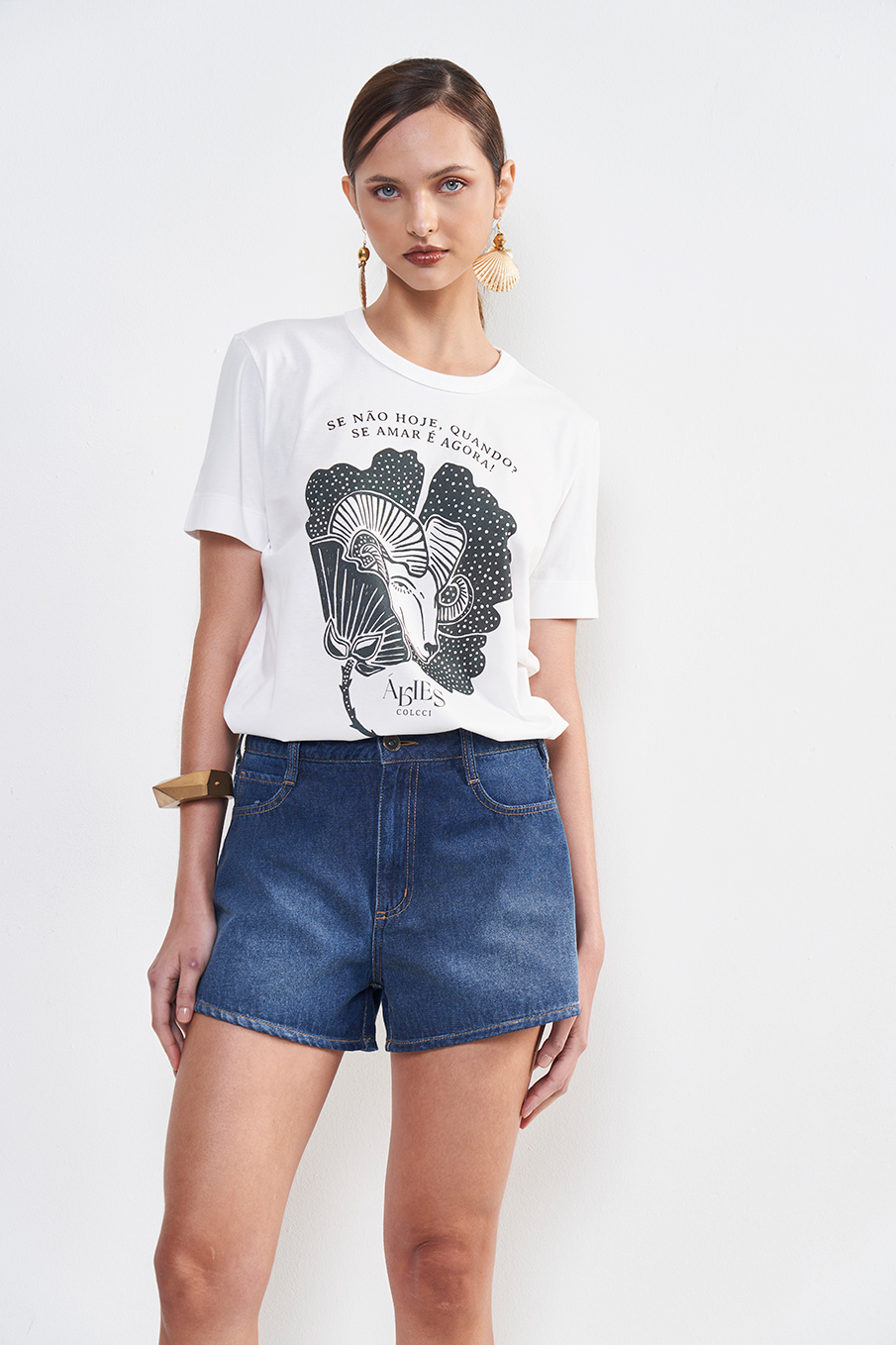 CAMISETA COLCCI U OFF SHELL