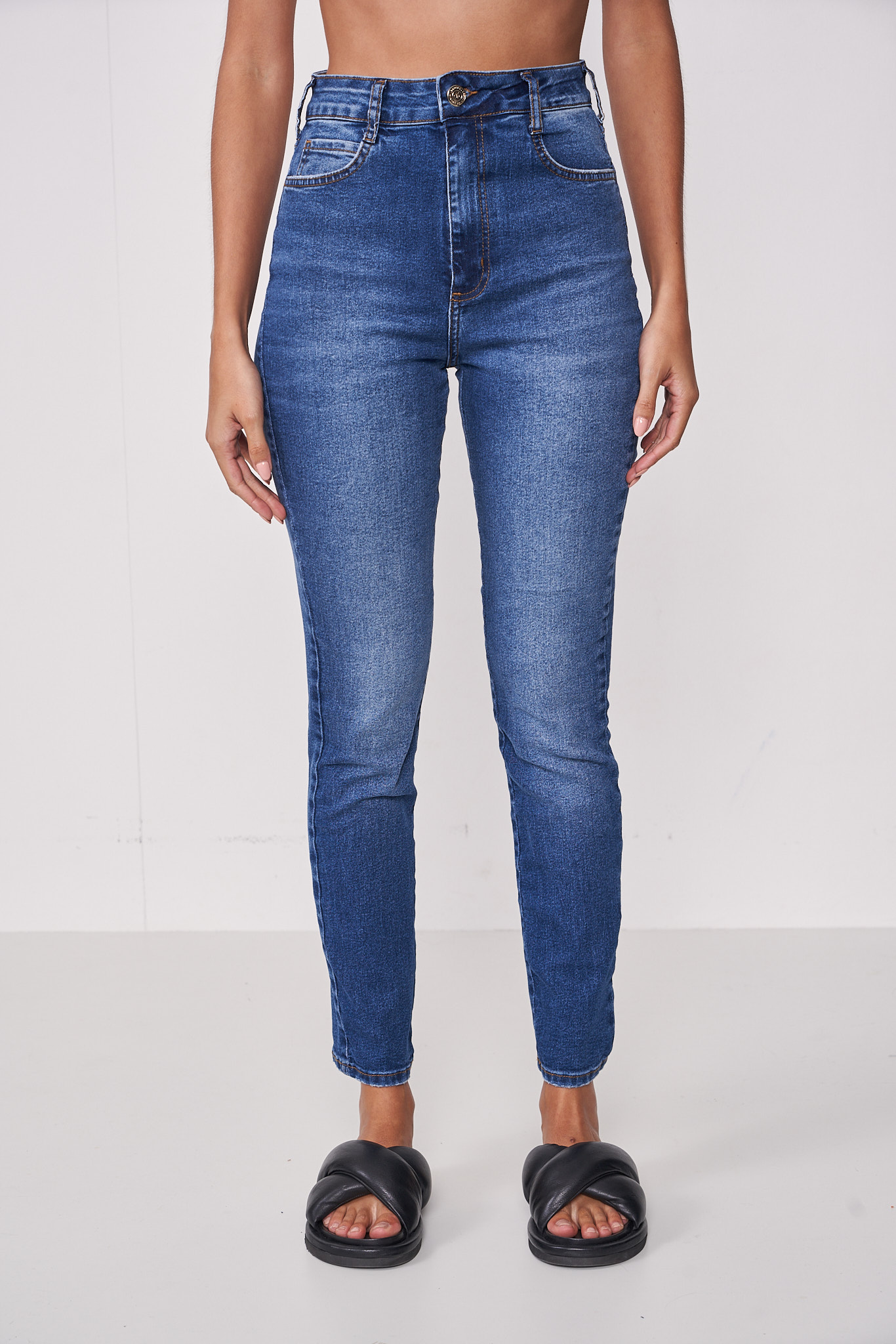 CALÇA JEANS BRUNA 44 INDIGO