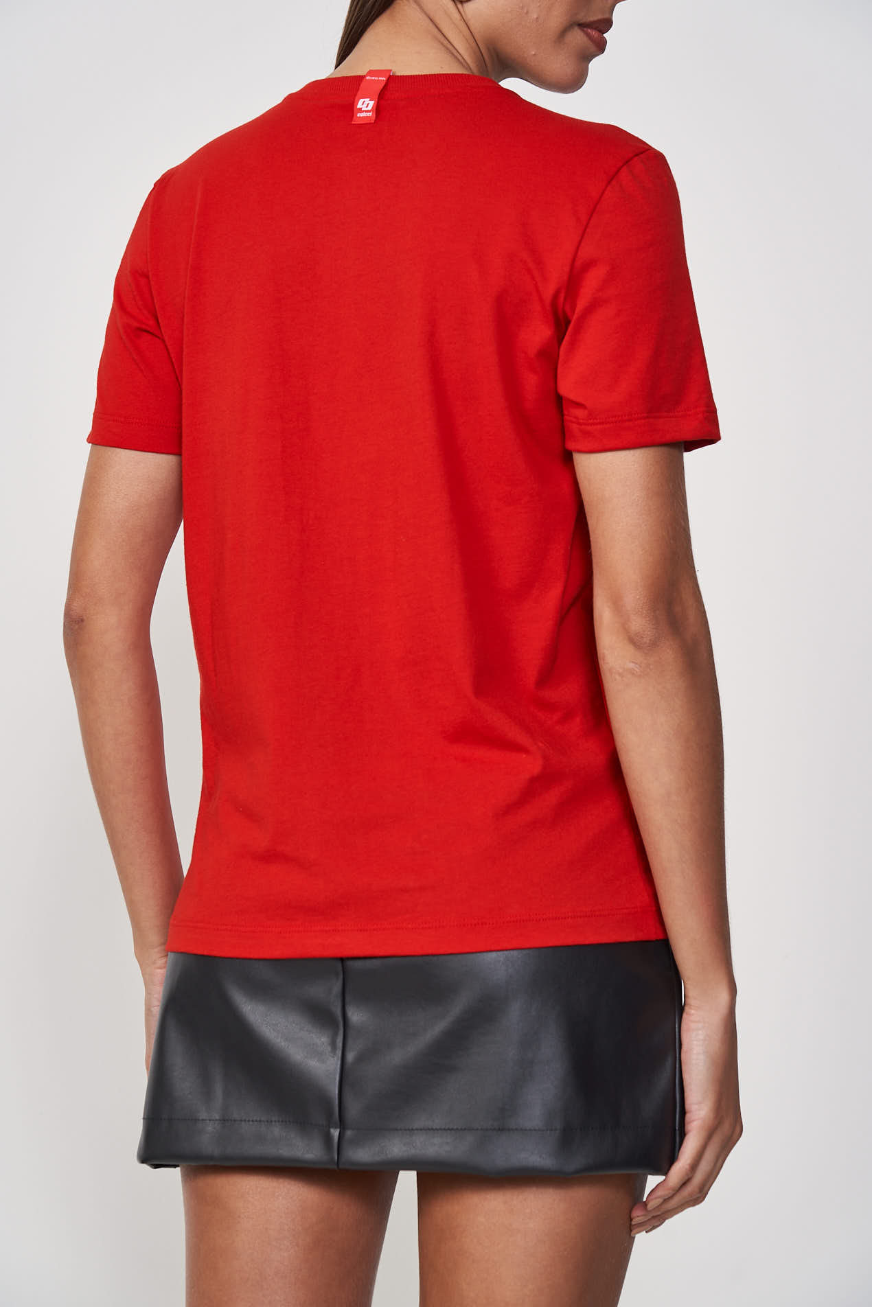 CAMISETA COLCCI M VERMELHO SPARKLY
