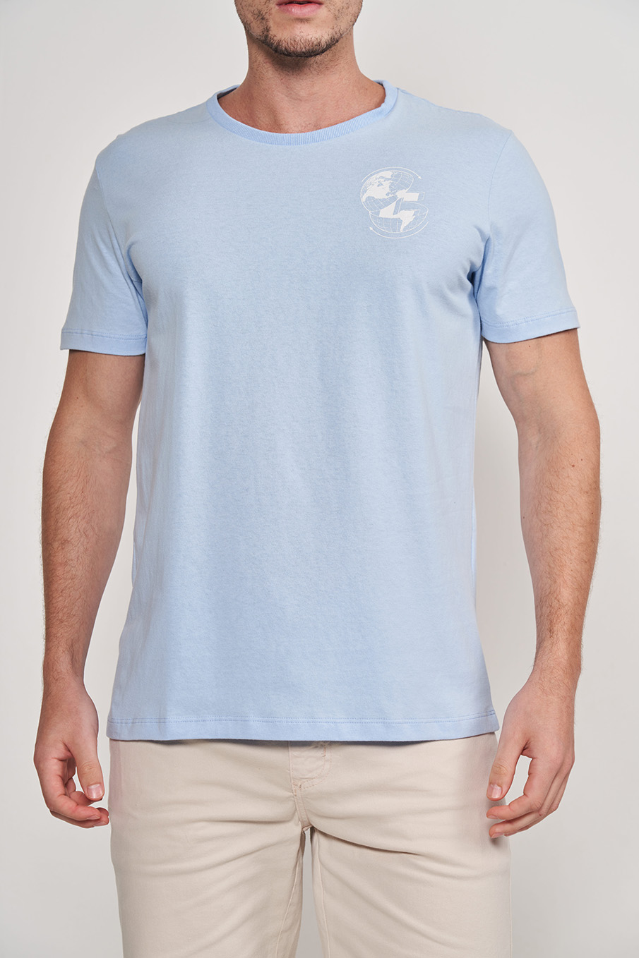 CAMISETA COLCCI G AZUL CASHMERE