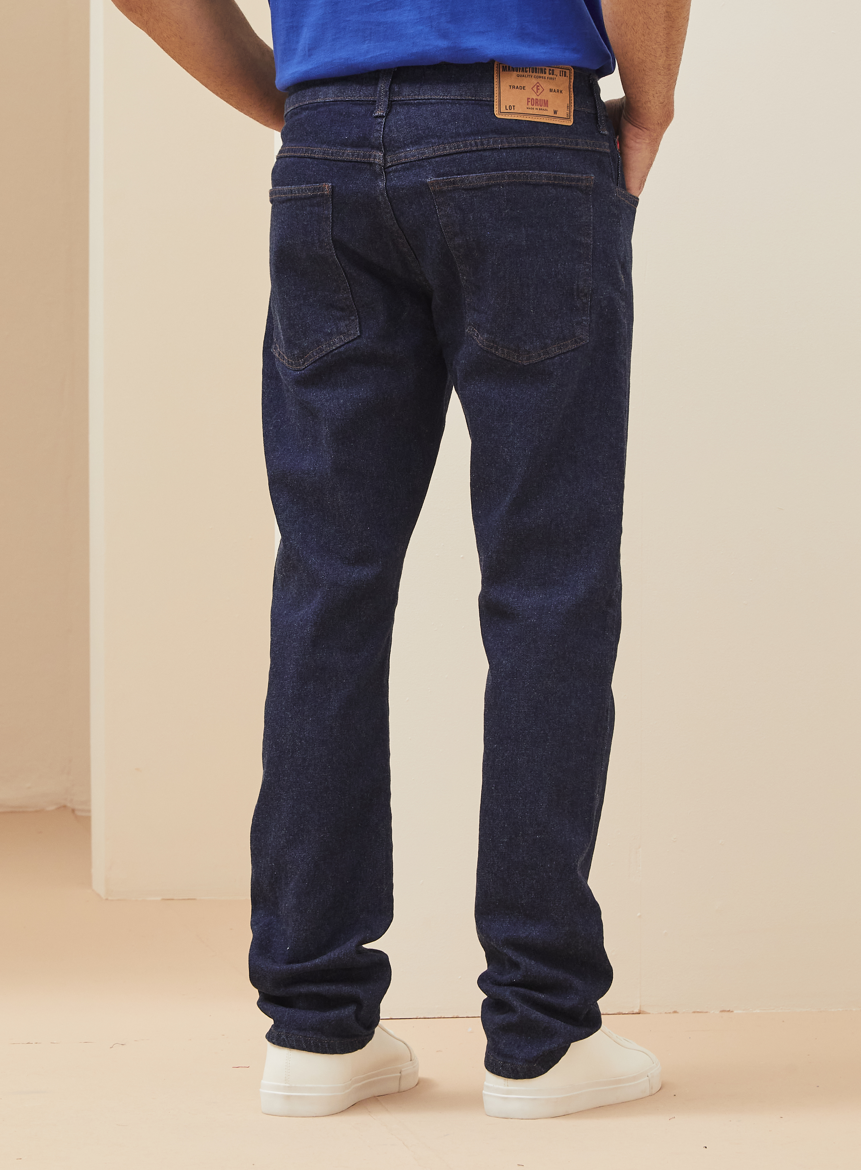 CALÇA JEANS PAUL SLIM 42 INDIGO