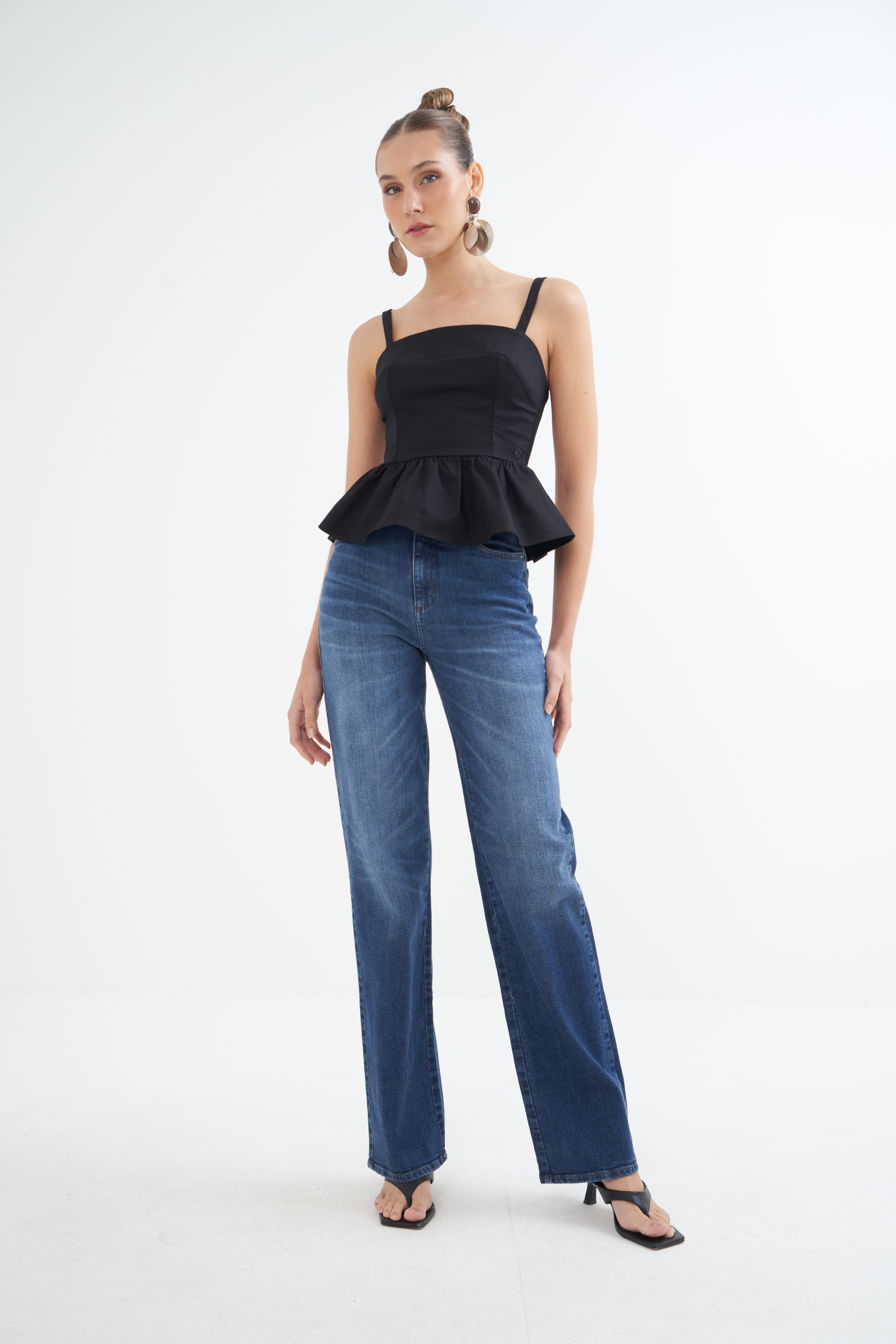 BLUSA COLCCI G PRETO