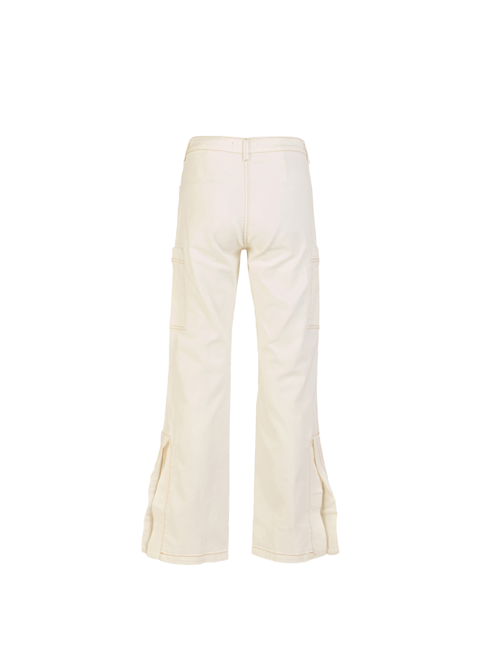 CALÇA SARJA RAQUEL WIDE LEG 44 OFF SHELL