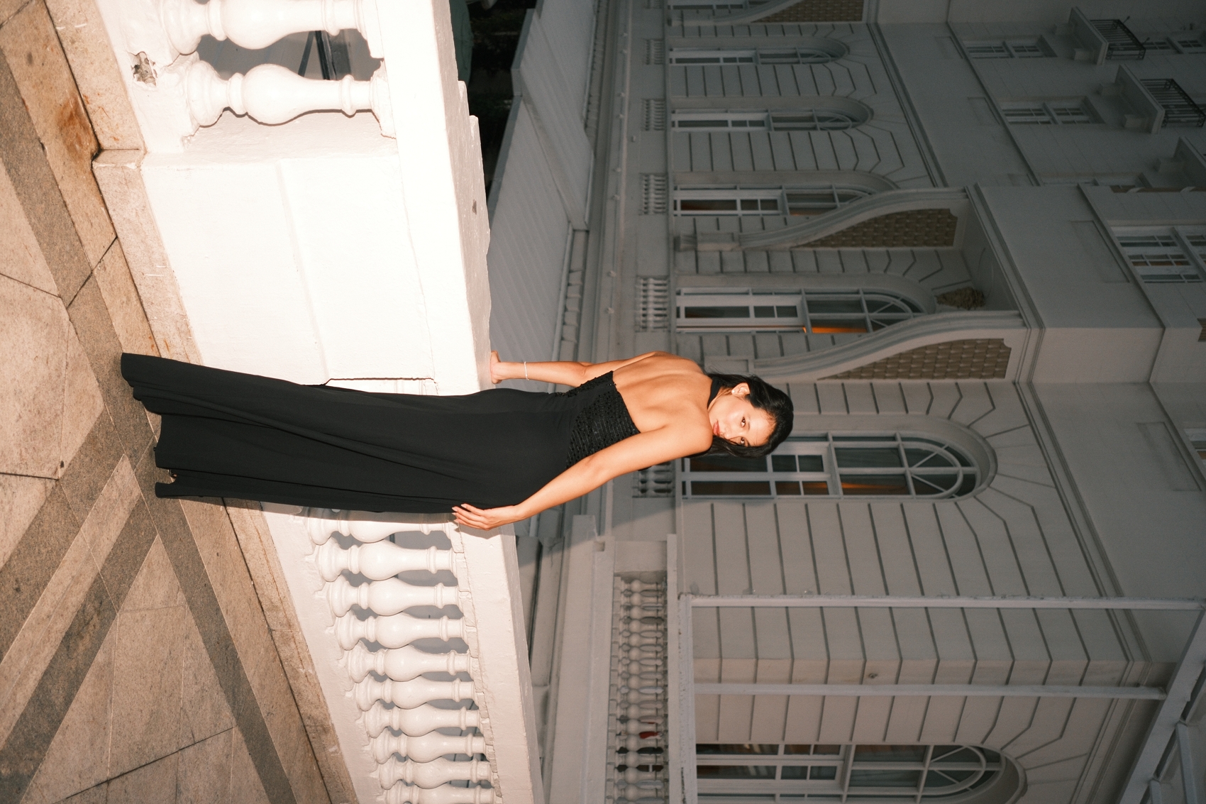 VESTIDO DETALHE PAETÊ M PRETO