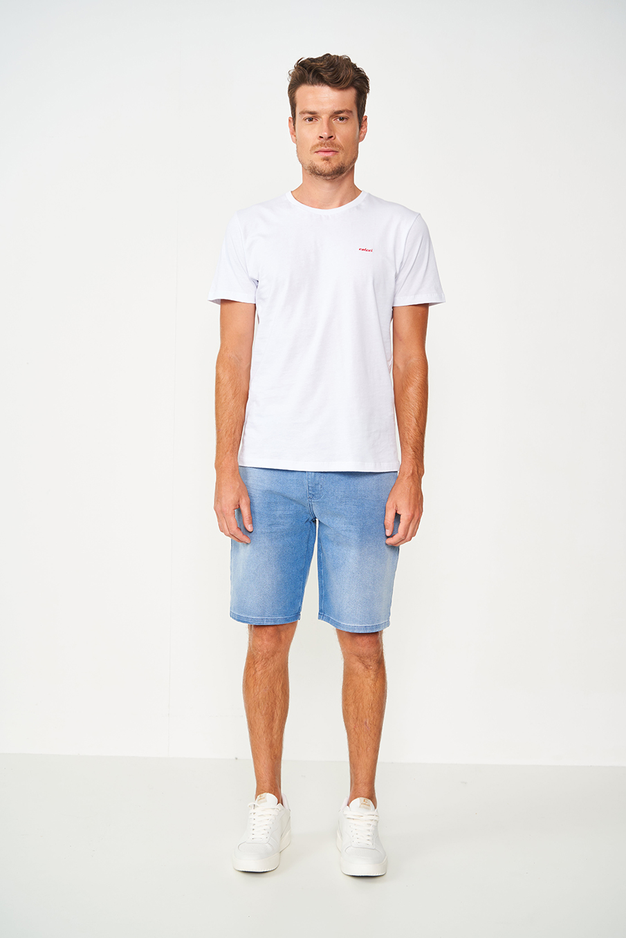 BERMUDA JEANS DAVI 38 INDIGO