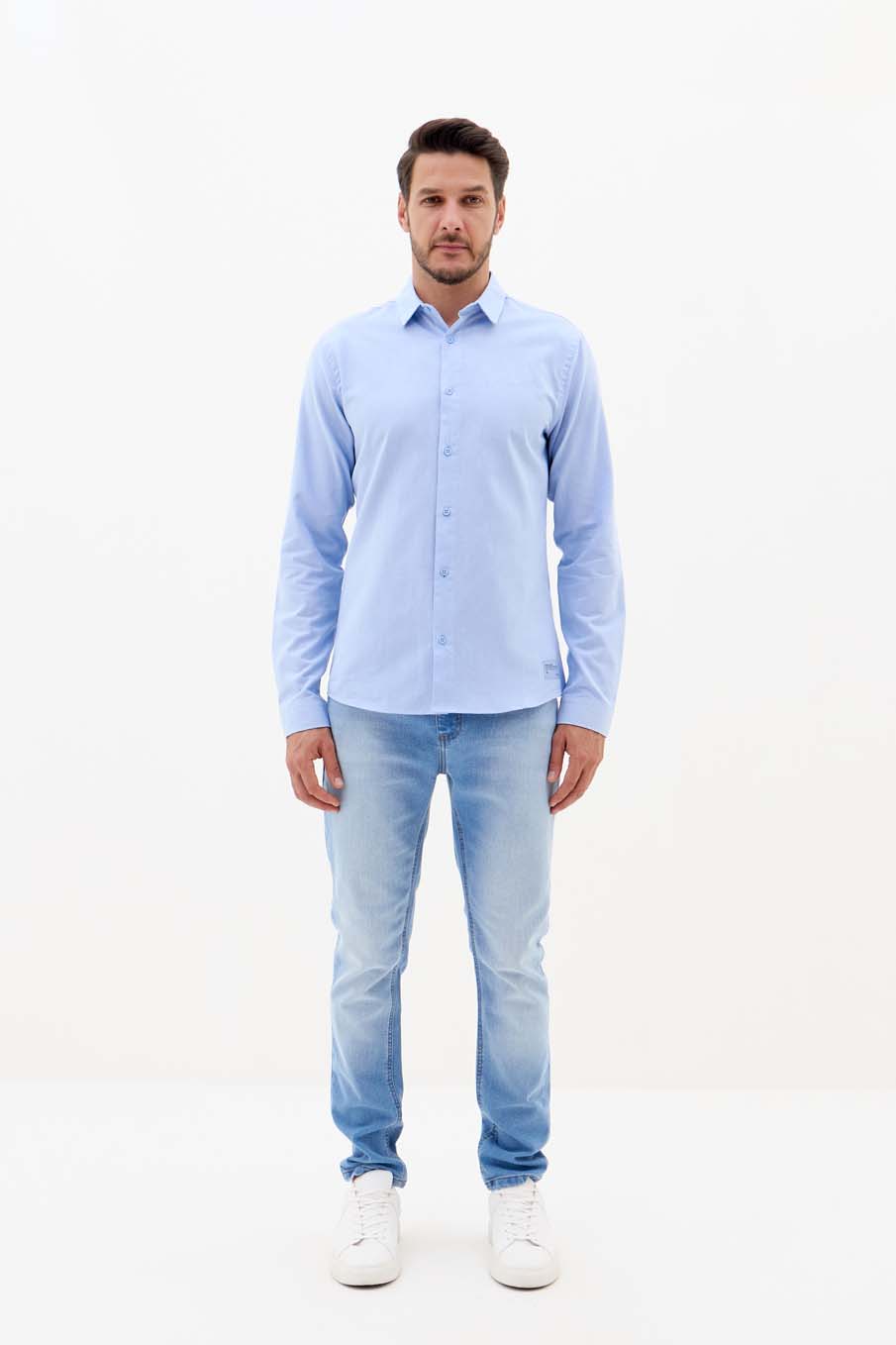 CAMISA CASUAL GG BRANCO