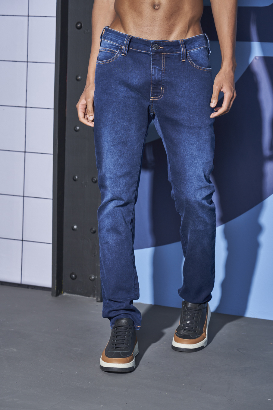CALÇA JEANS FELIPE 36 INDIGO