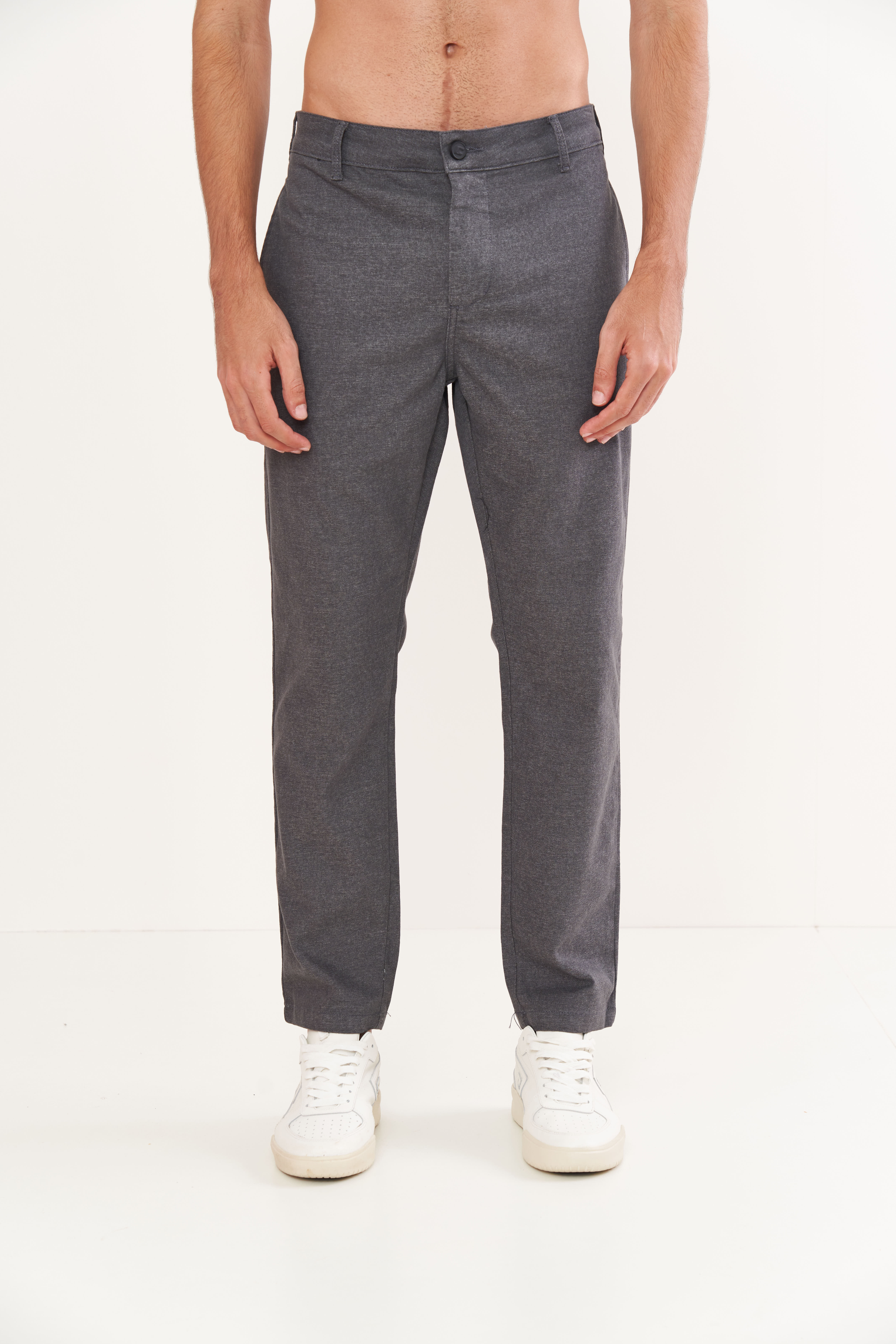 CALÇA SARJA NEW CHINO 40 CINZA STELLE