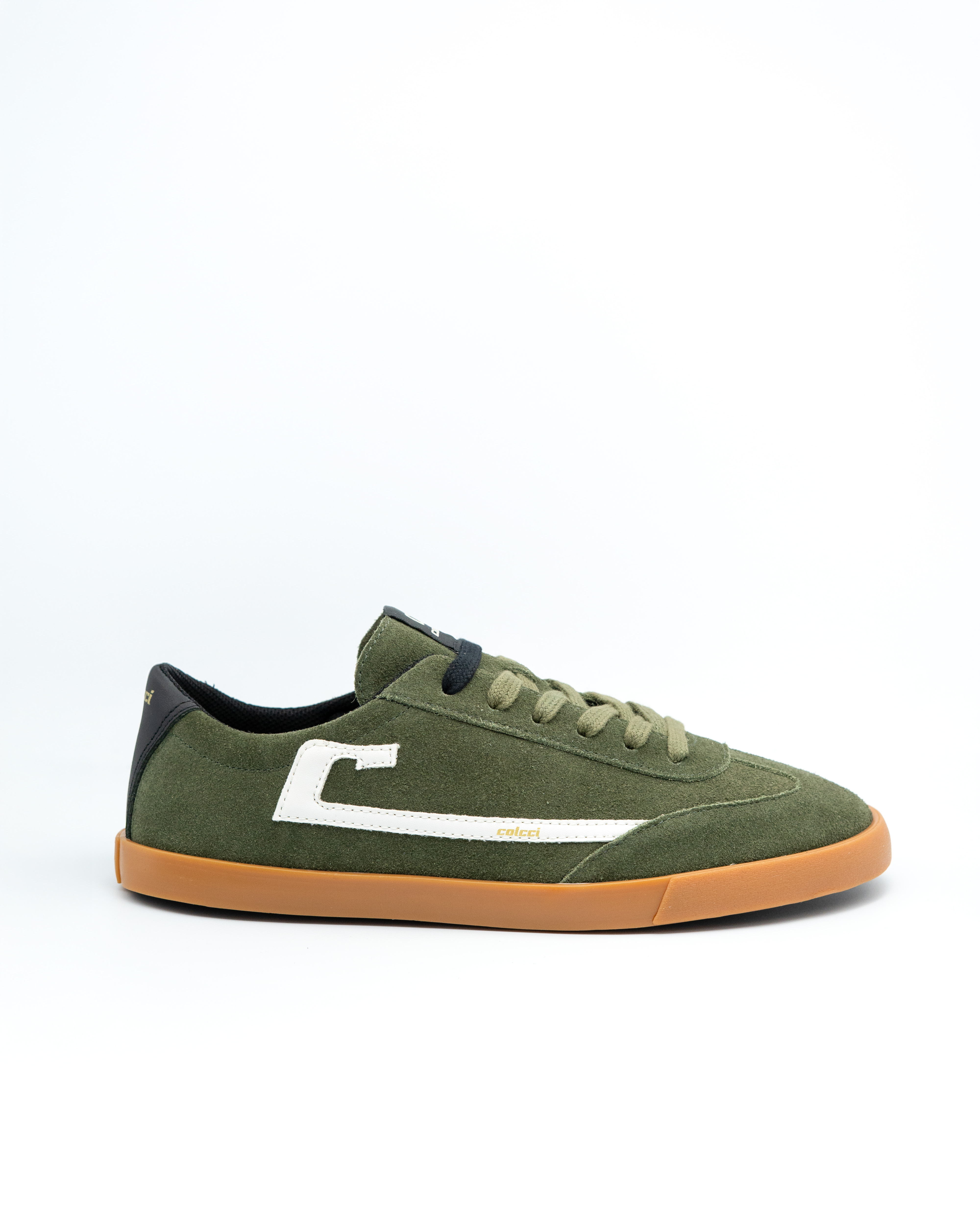 TENIS COLCCI CL0432C COOL SUEDE MEN 37 BRANCO/PRET