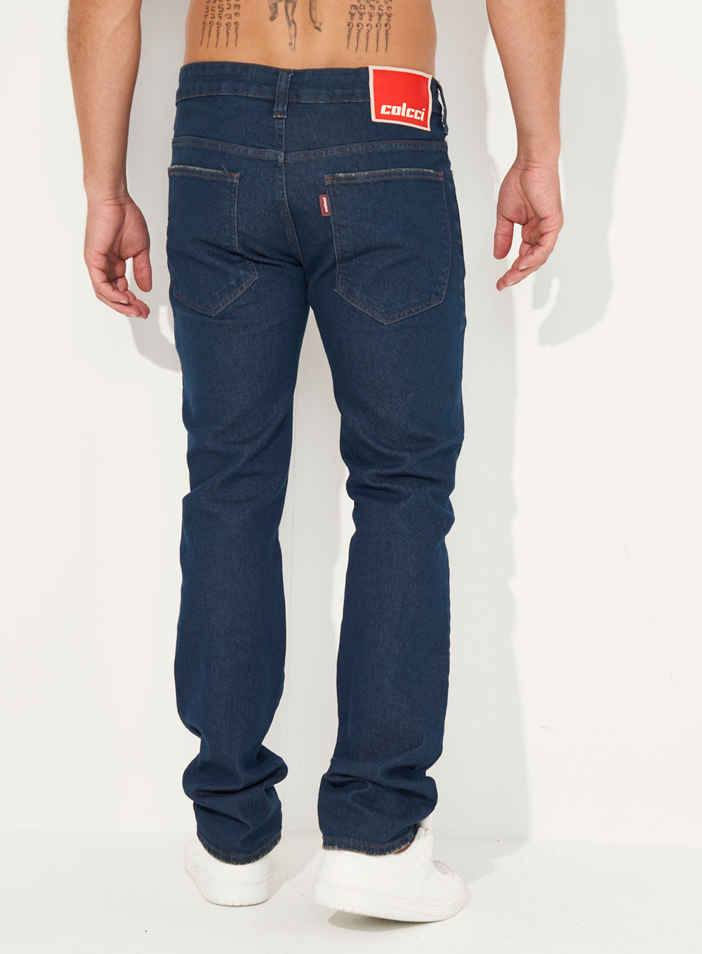 CALÇA JEANS ALEX SLIM 36 INDIGO