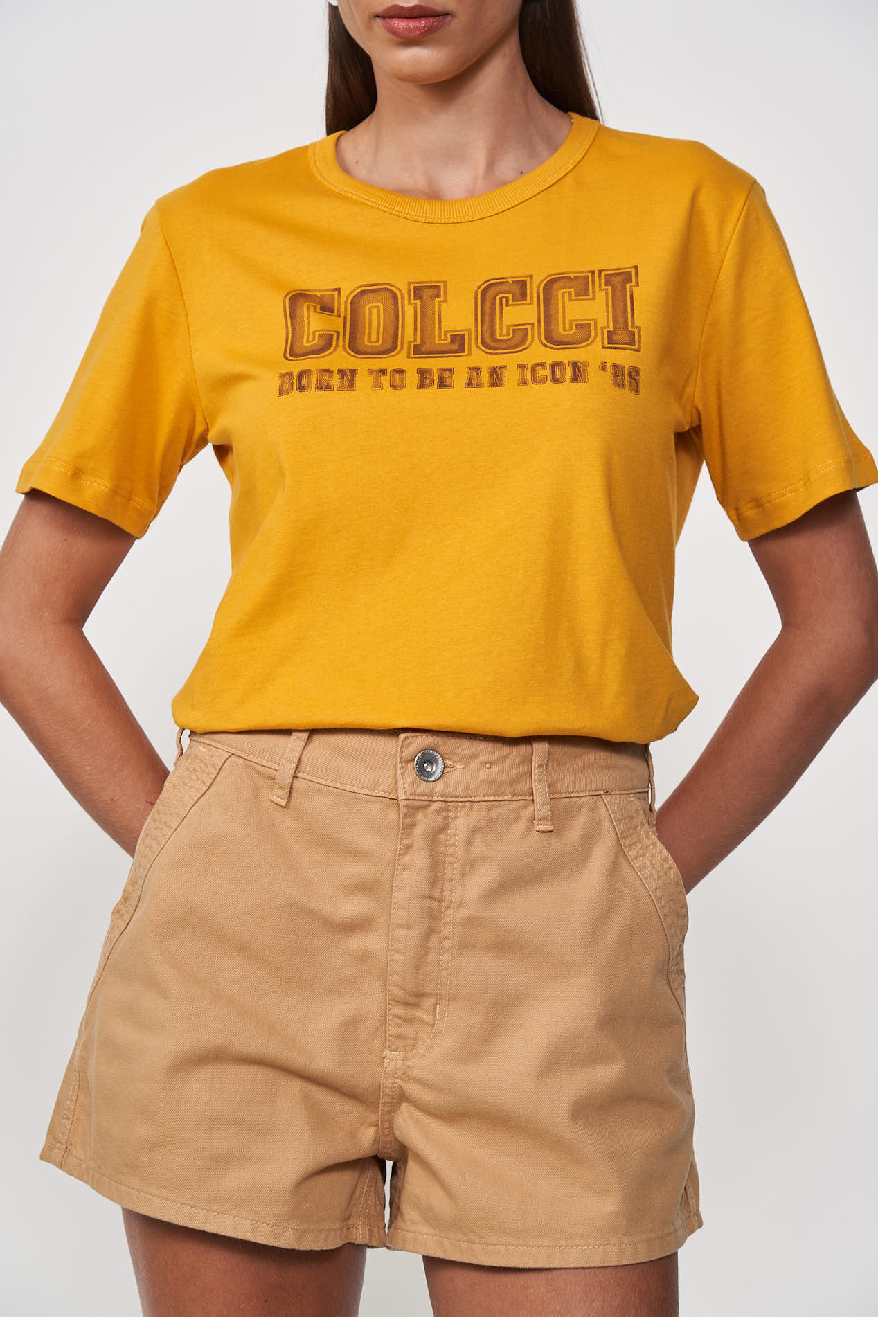 CAMISETA COLCCI M AMARELO SUNRAY