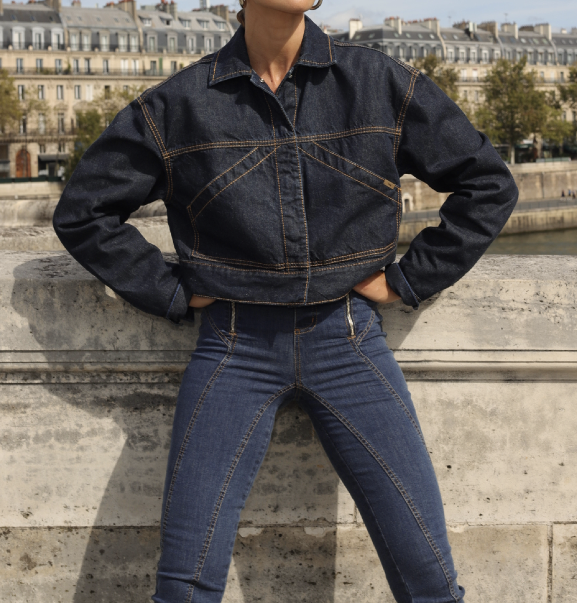 JAQUETA JEANS PP INDIGO