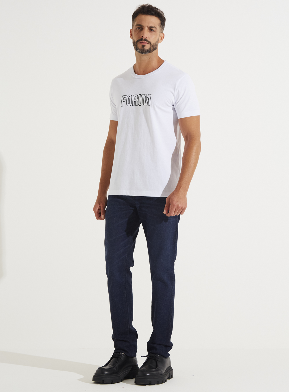 CAMISETA FORUM M BRANCO