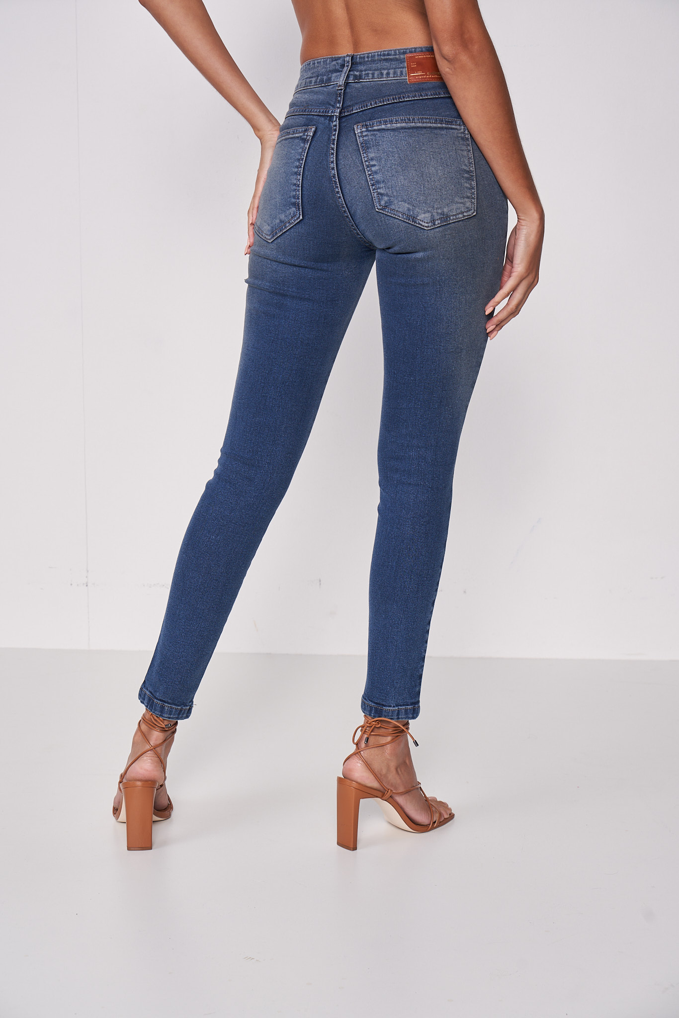 CALÇA JEANS KIM 36 INDIGO