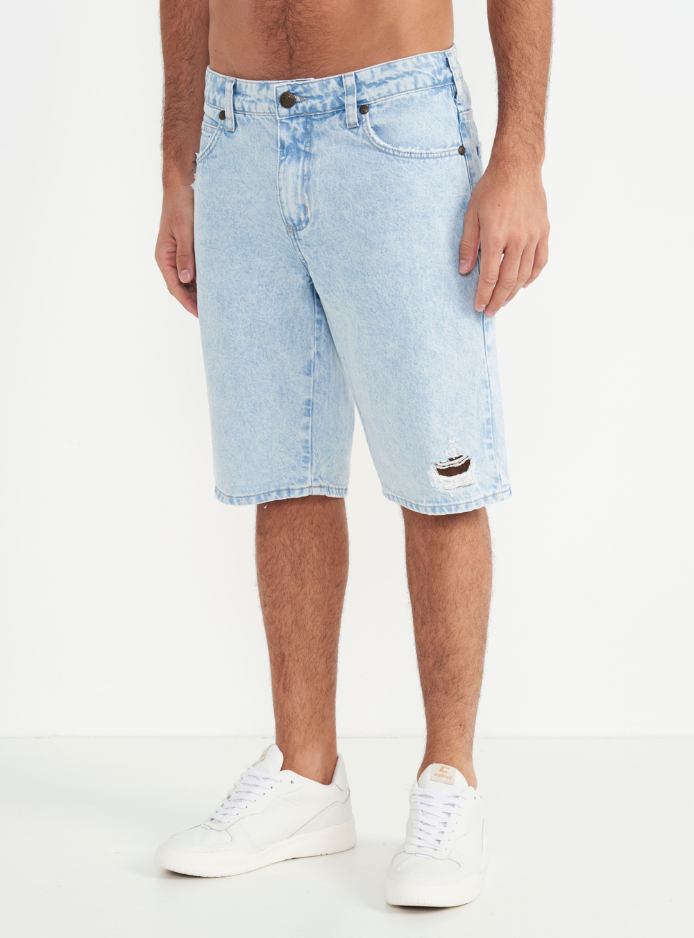 BERMUDA JEANS NOAH 36 INDIGO