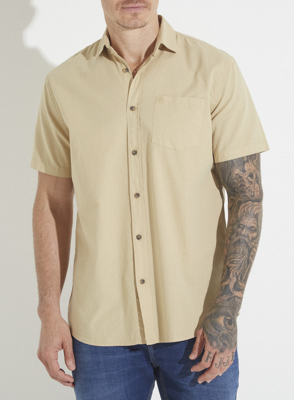 CAMISA SLIM FIT 4 OFF SHELL