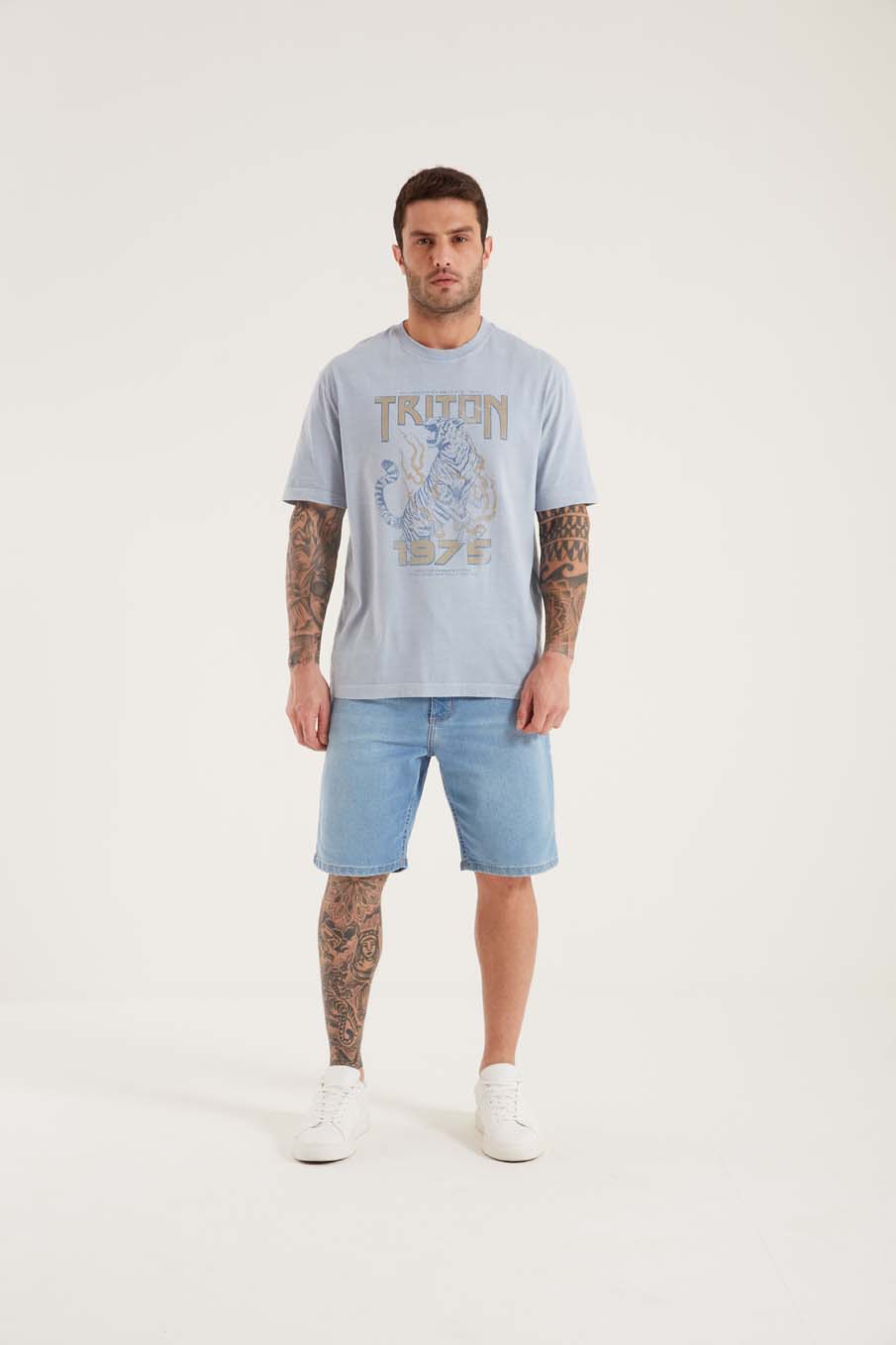 BERMUDA JEANS LUAN 40 INDIGO