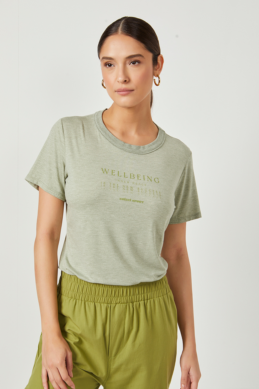 CAMISETA COLCCI G CINZA/ OFF