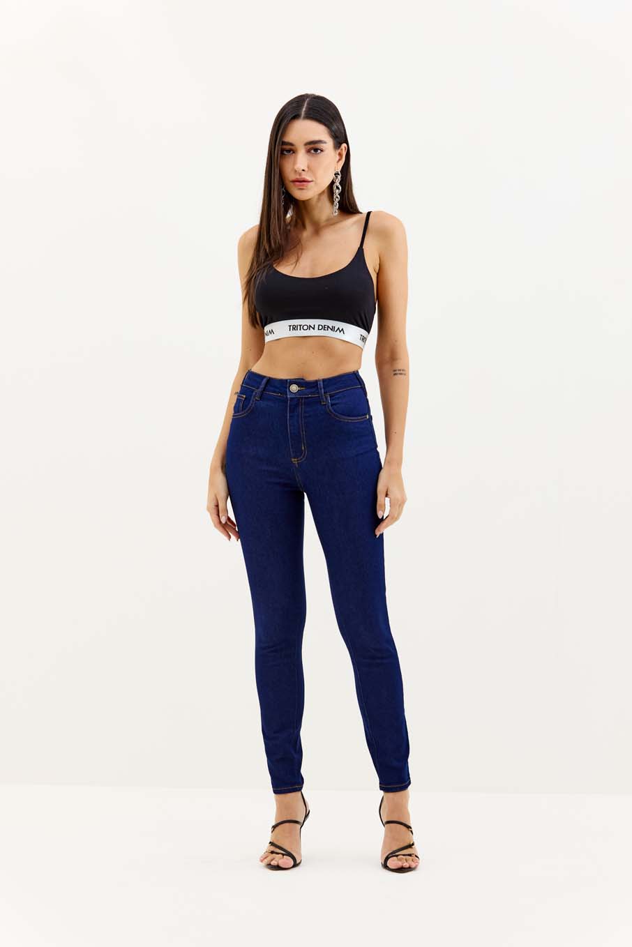 CALÇA JEANS GISELE 44 INDIGO