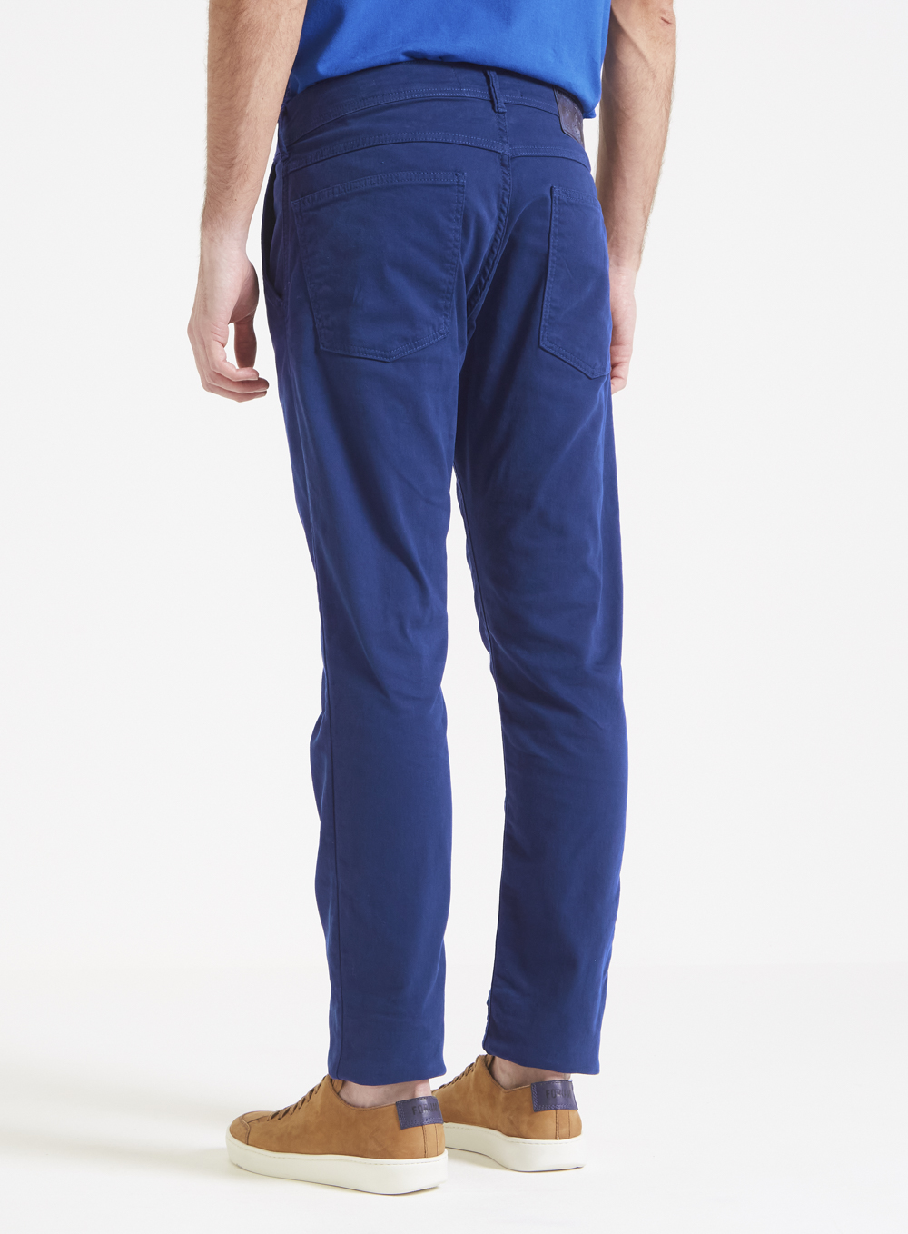 CALÇA SARJA IGOR SKINNY 40 AZUL DARKNESS