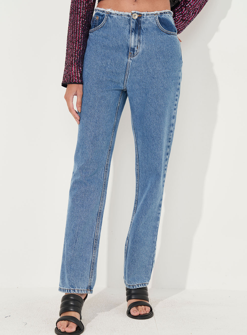 CALÇA JEANS JADE 40 INDIGO