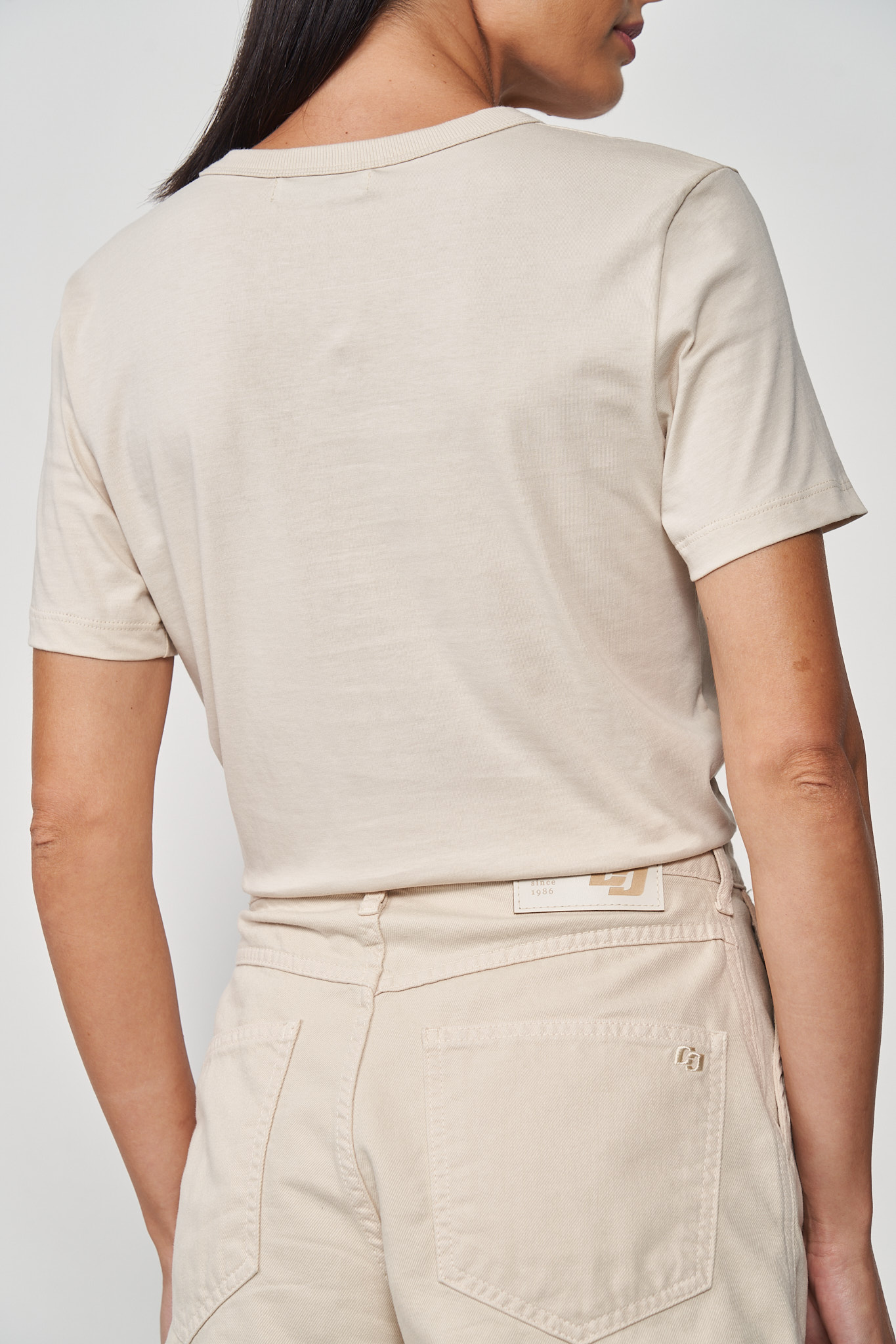 CAMISETA ESTAMPADA P BEGE TAUPE