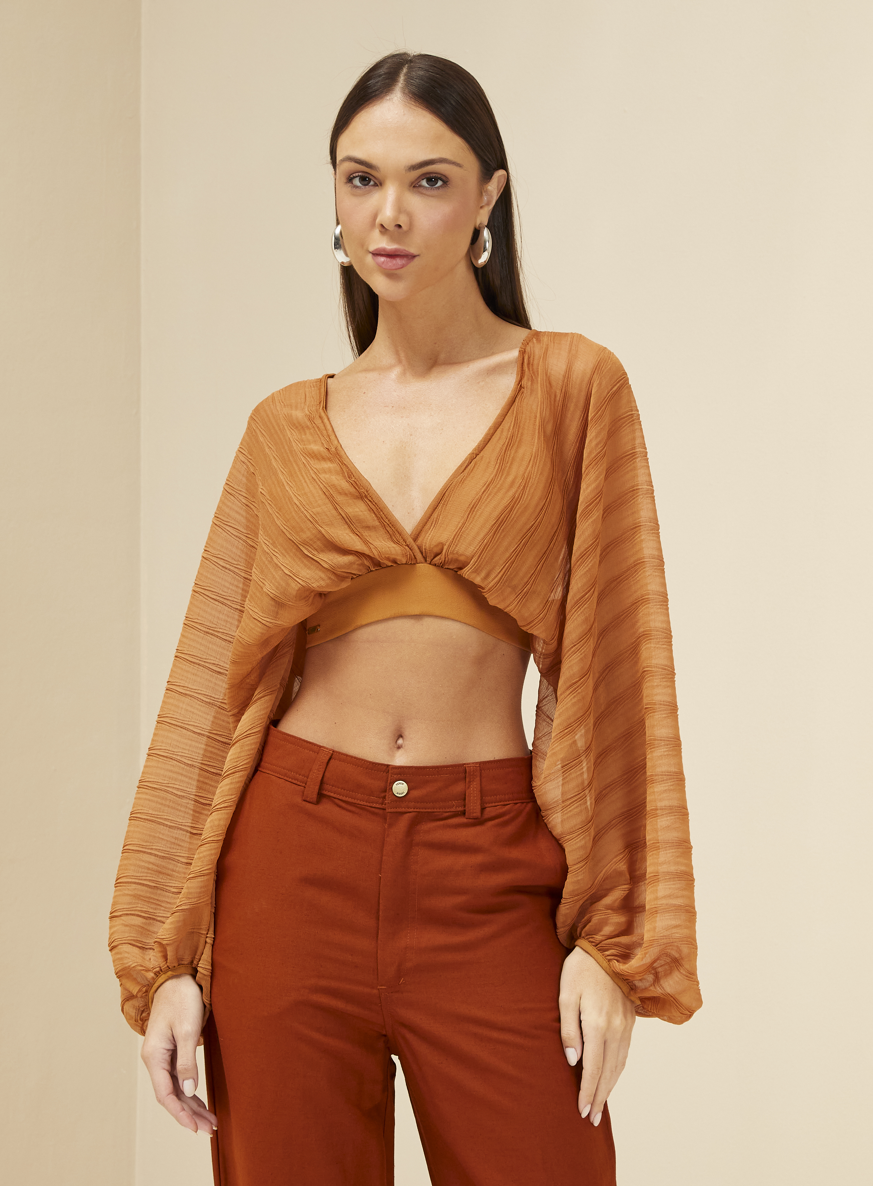 BLUSA FORUM G BEGE BELGATI
