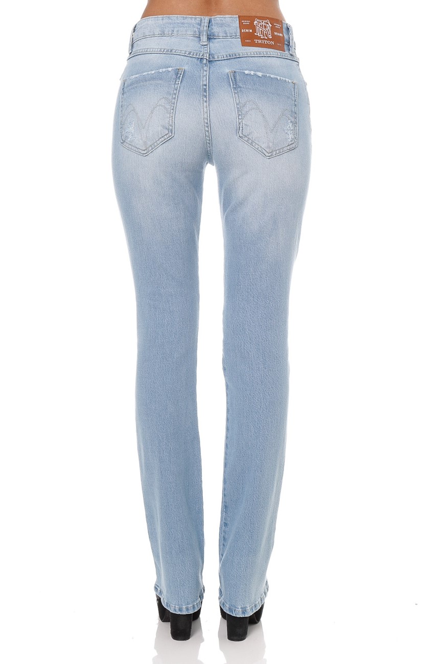 CALCA JEANS MICHELLE HIGH RETA 46 INDIGO