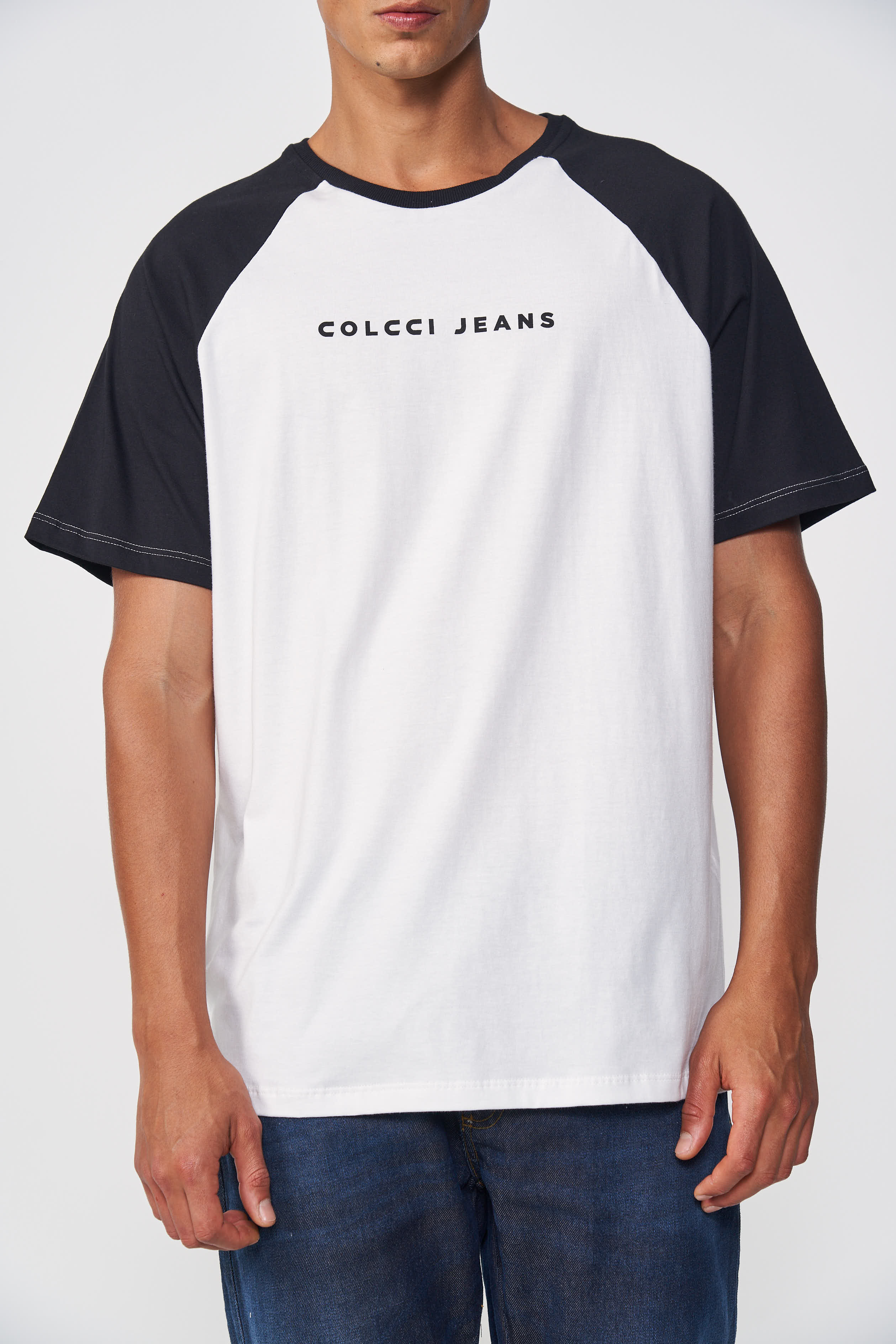 CAMISETA COLCCI JEANS XGG OFF/PRETO