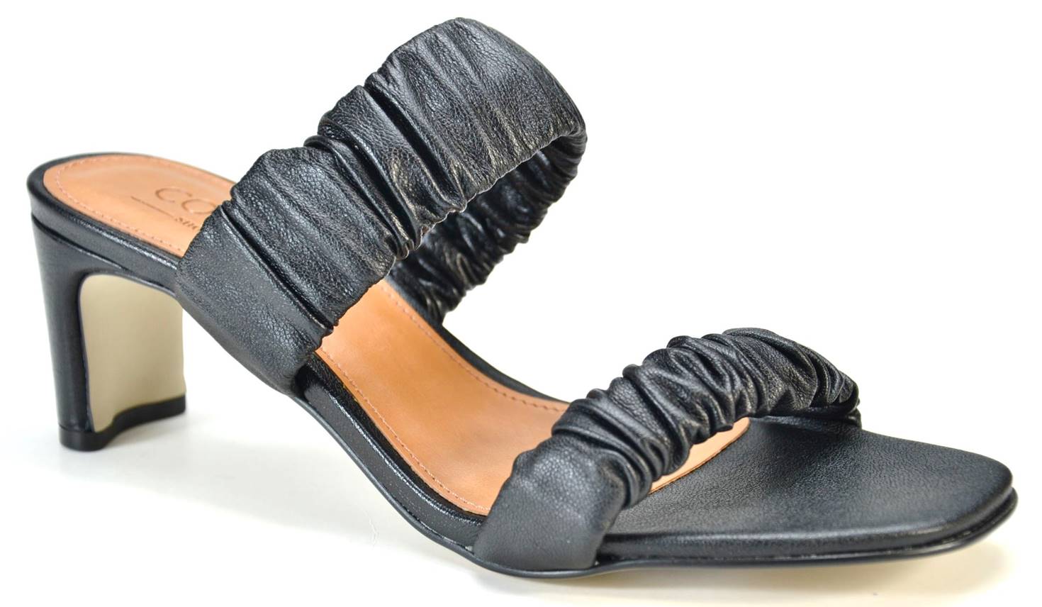 SANDALIA FEM COLCCI FRANZIDO SALT MEDIO 34 PRETO