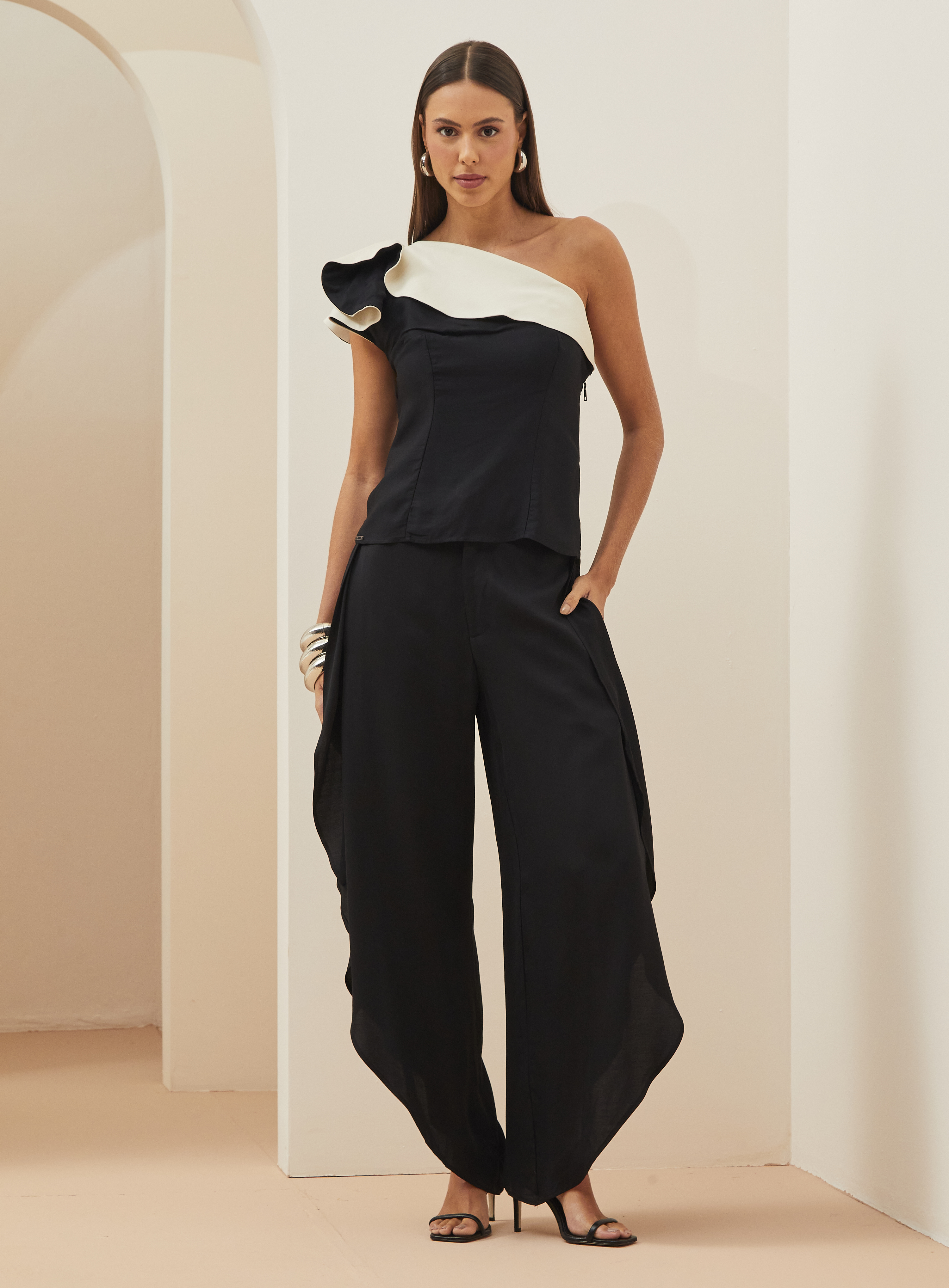 BLUSA FORUM PP PRETO