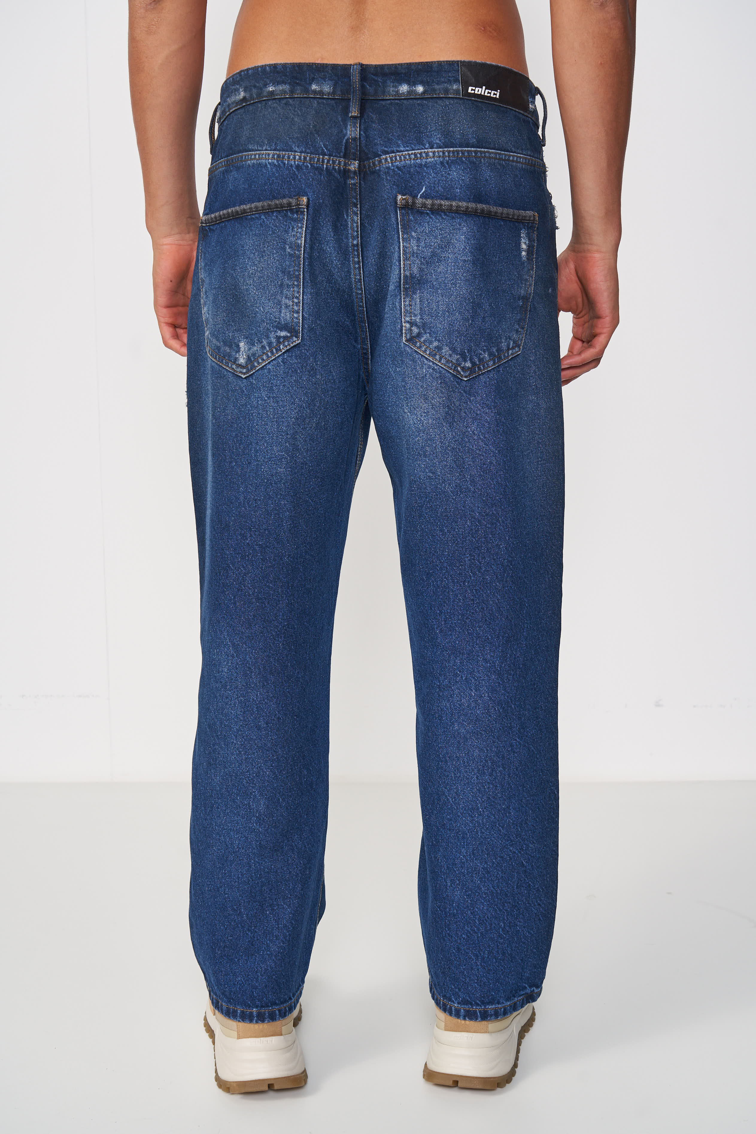 CALÇA JEANS LOOSE 42 INDIGO