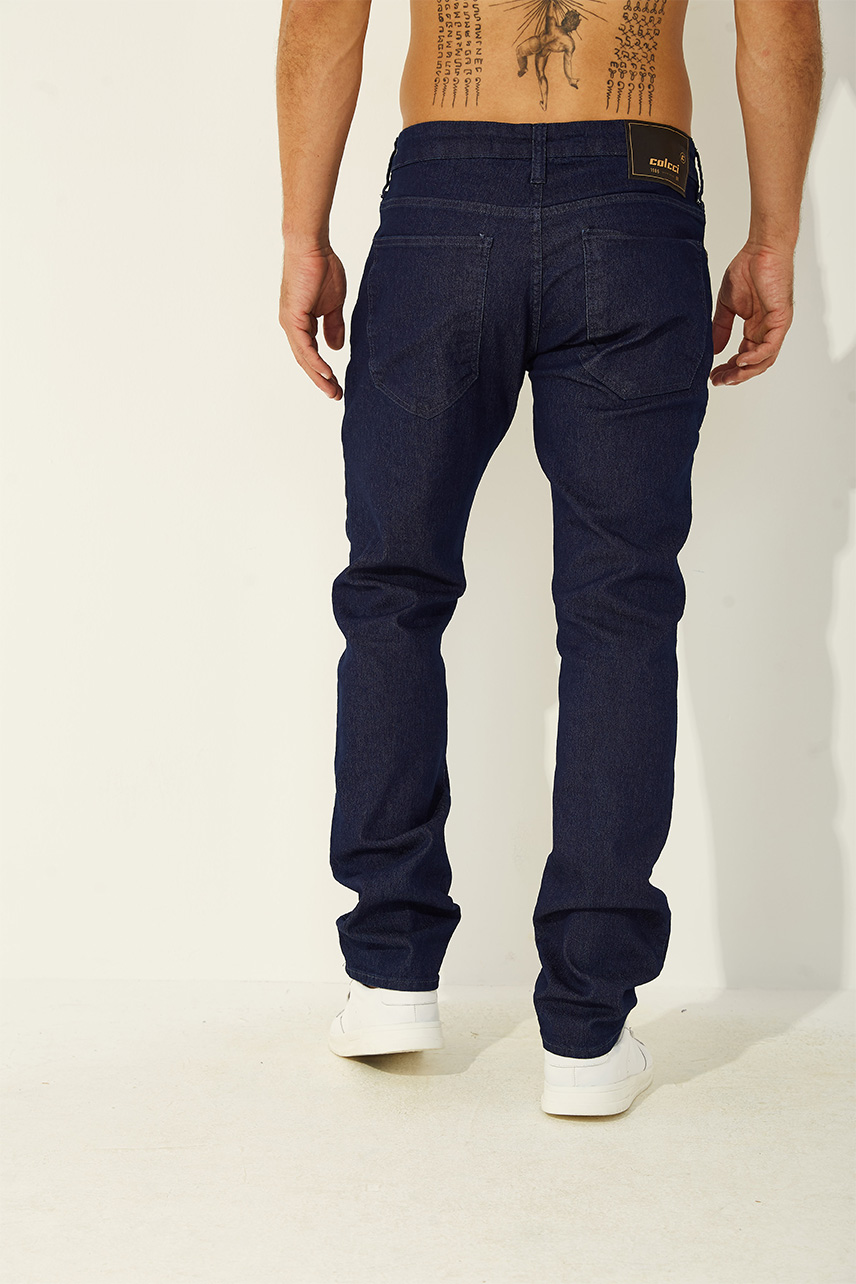 CALÇA JEANS JOHN RETA 48 INDIGO