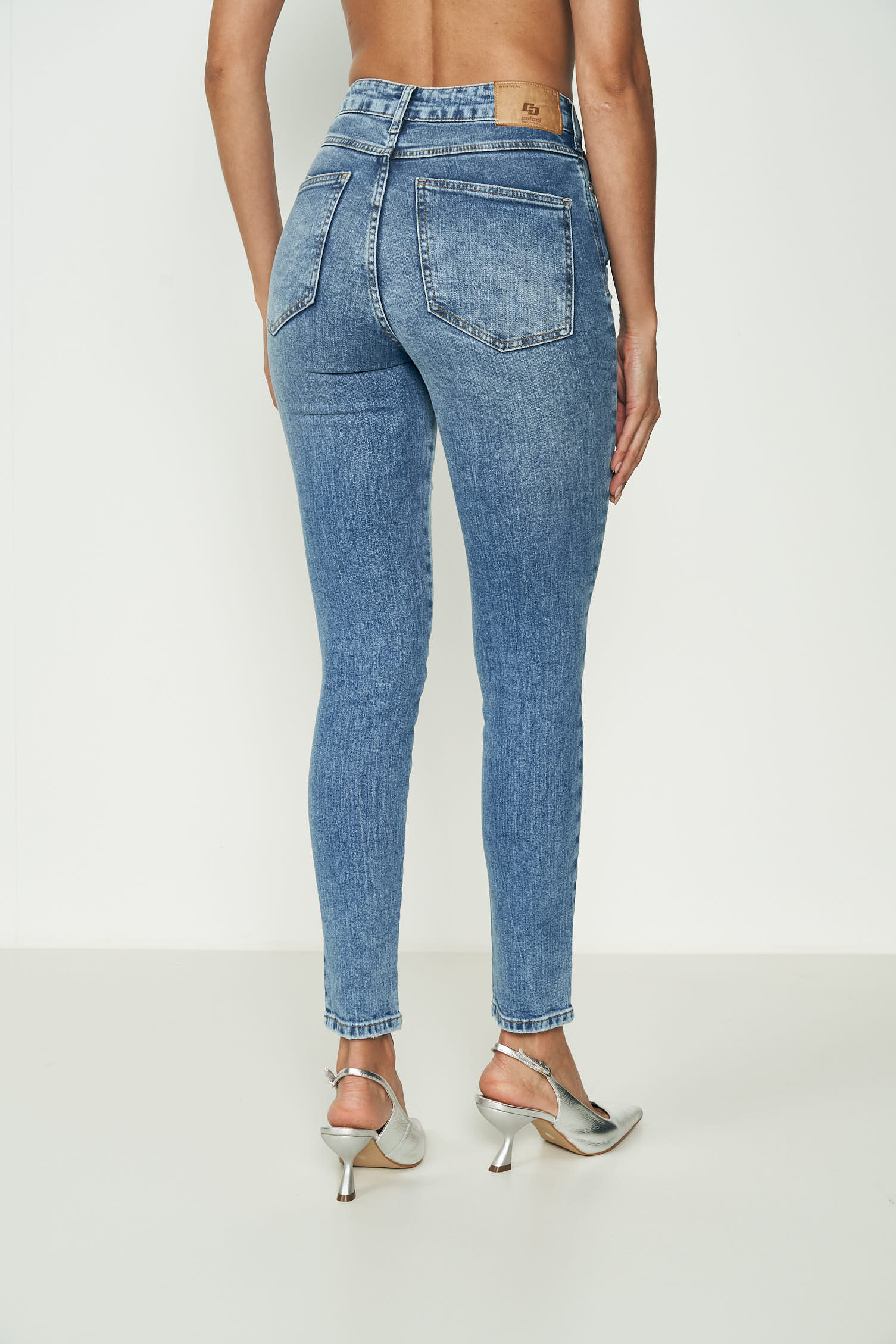 CALÇA JEANS BRUNA STRETCH 34 INDIGO