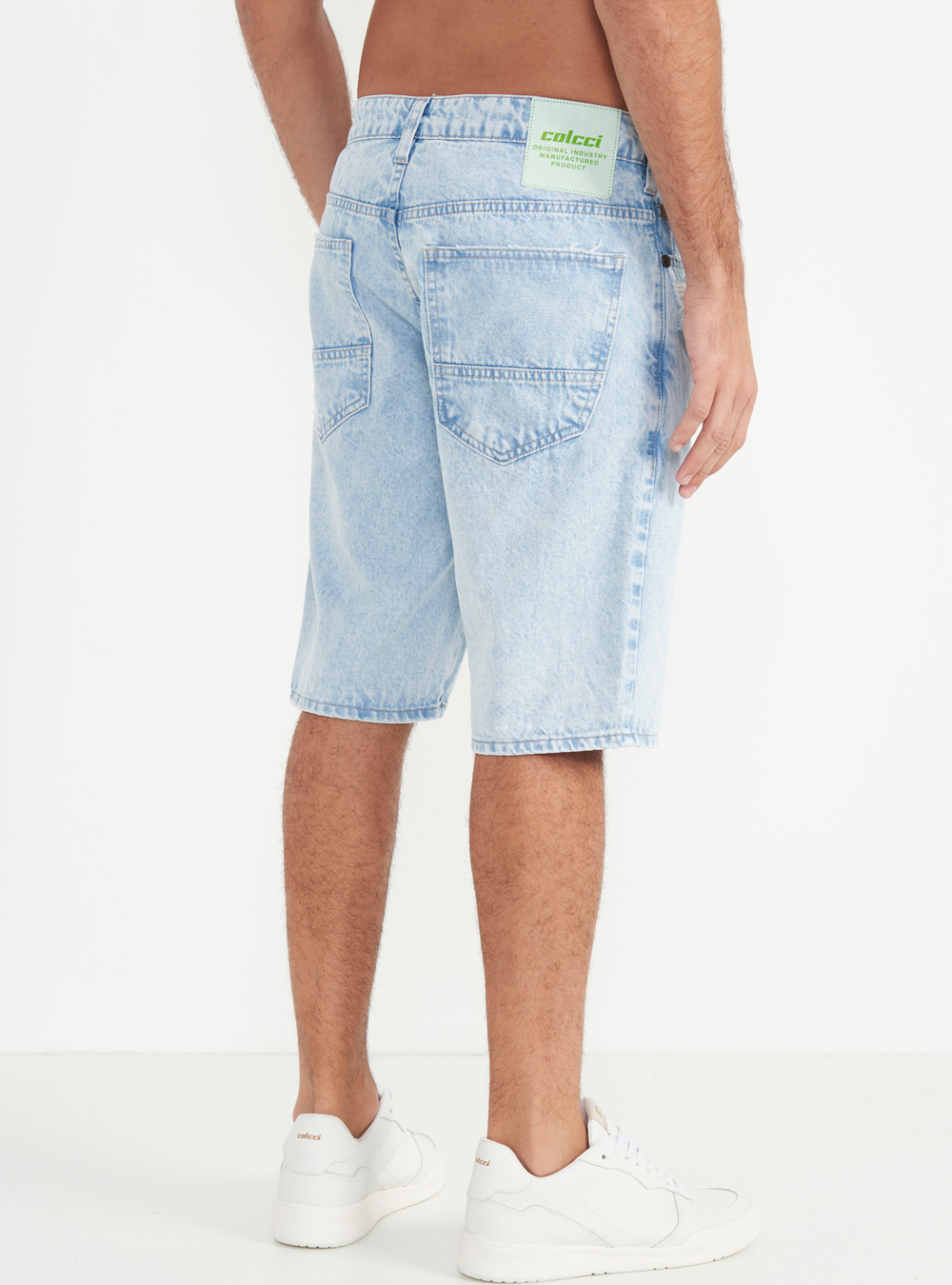BERMUDA JEANS NOAH 36 INDIGO
